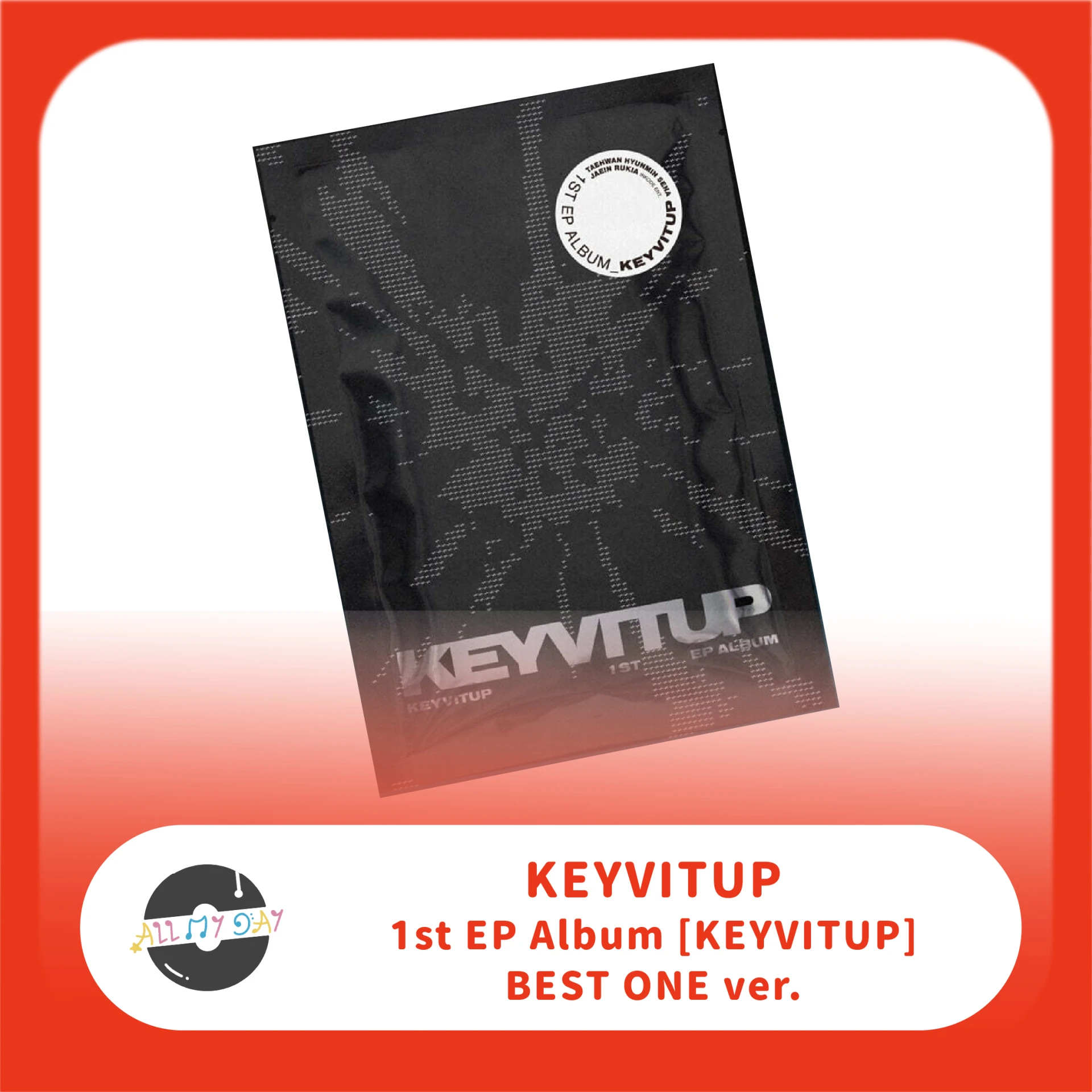 KEYVITUP EP一輯《KEYVITUP》(BEST ONE ver.)