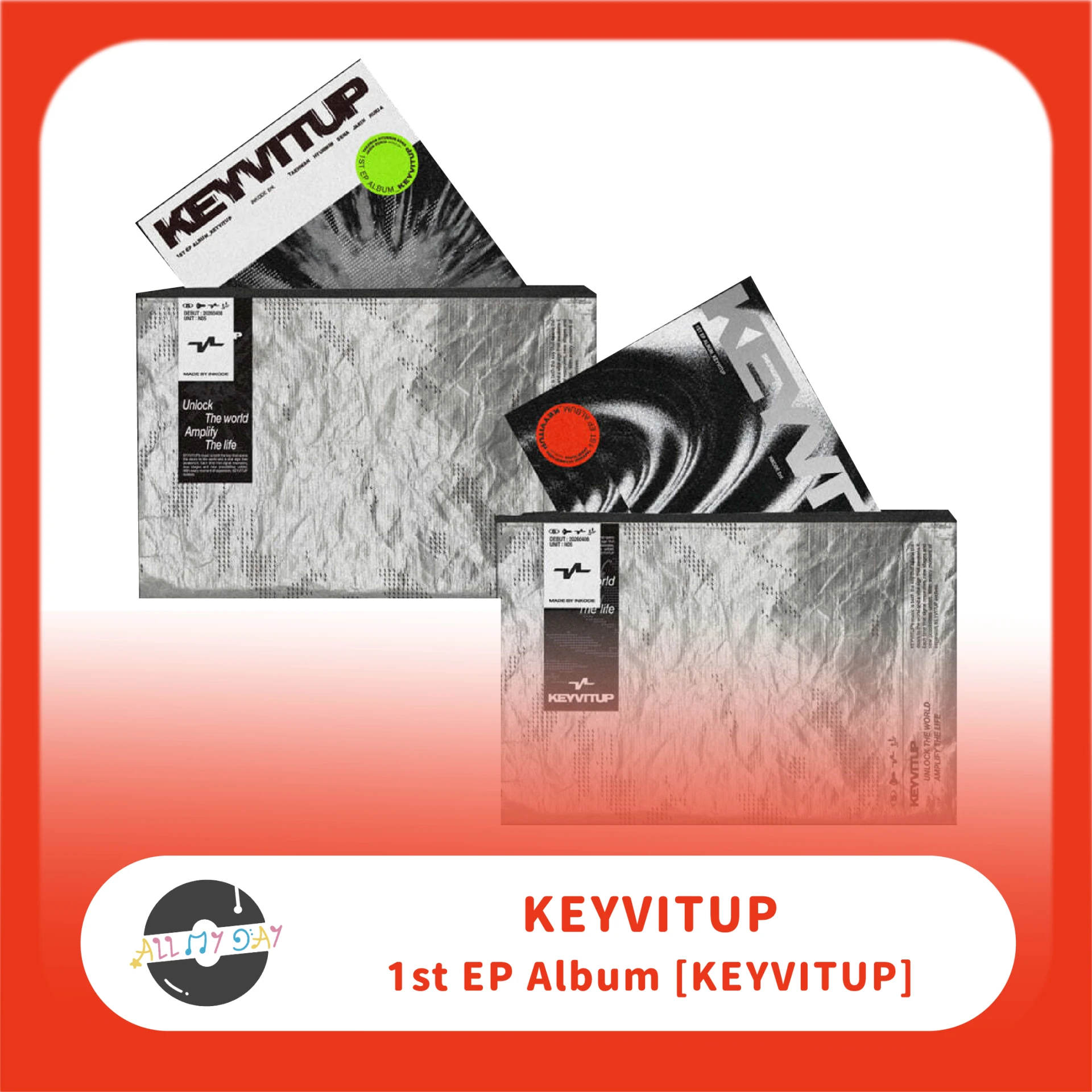 KEYVITUP EP一輯《KEYVITUP》