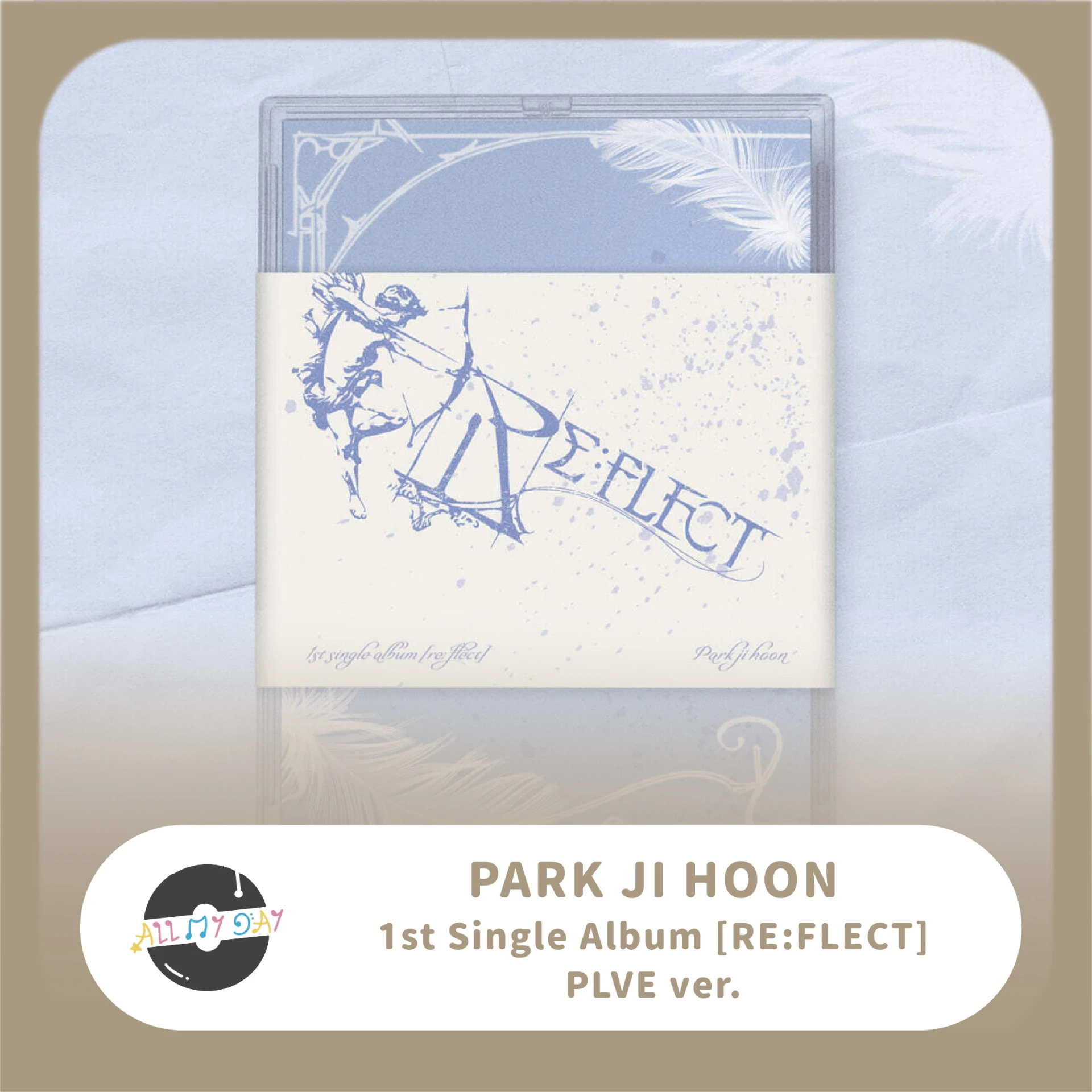朴志訓 PARK JI HOON 單曲一輯《RE:FLECT》(PLVE ver.)