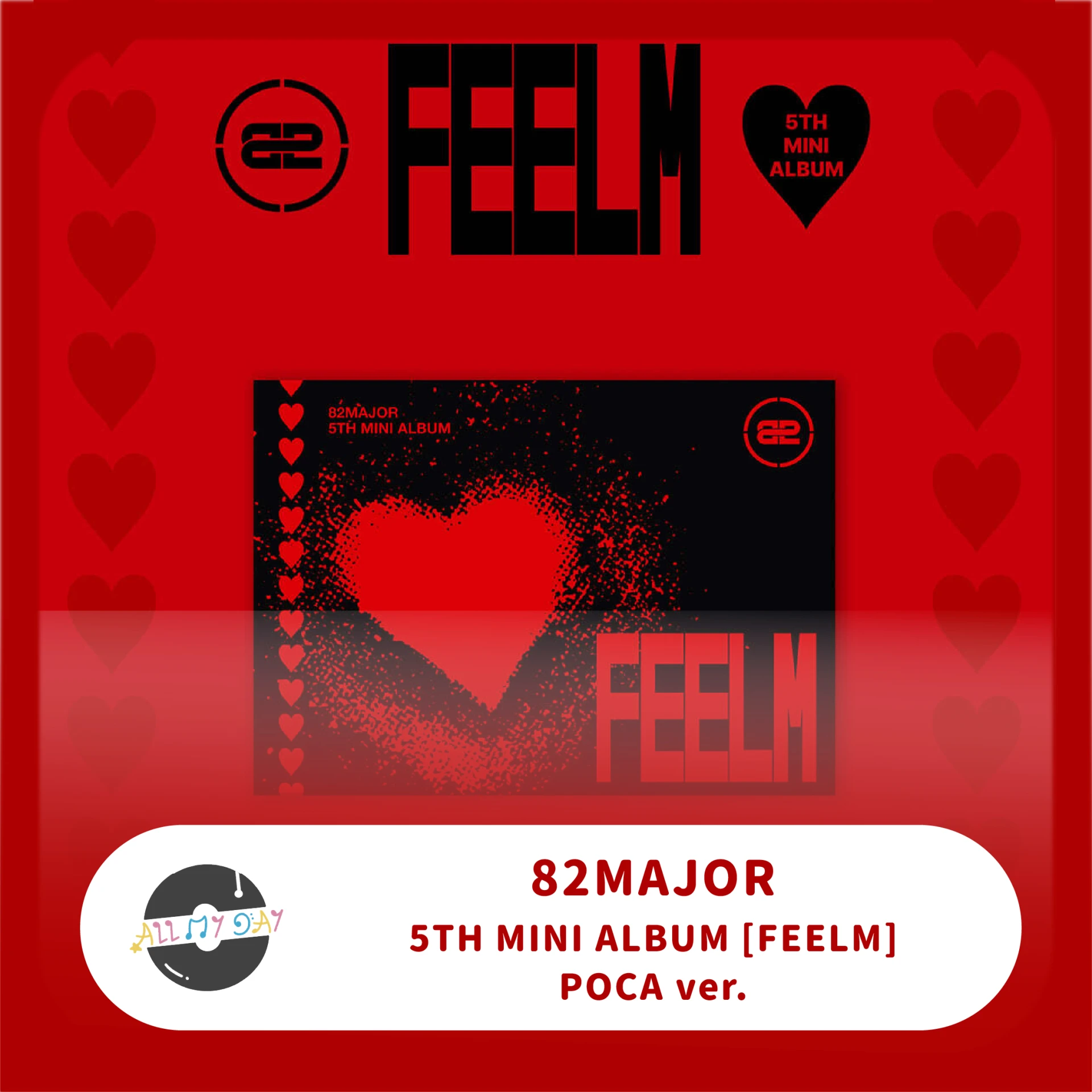 82MAJOR 迷你五輯《FEELM》(POCA ver.)