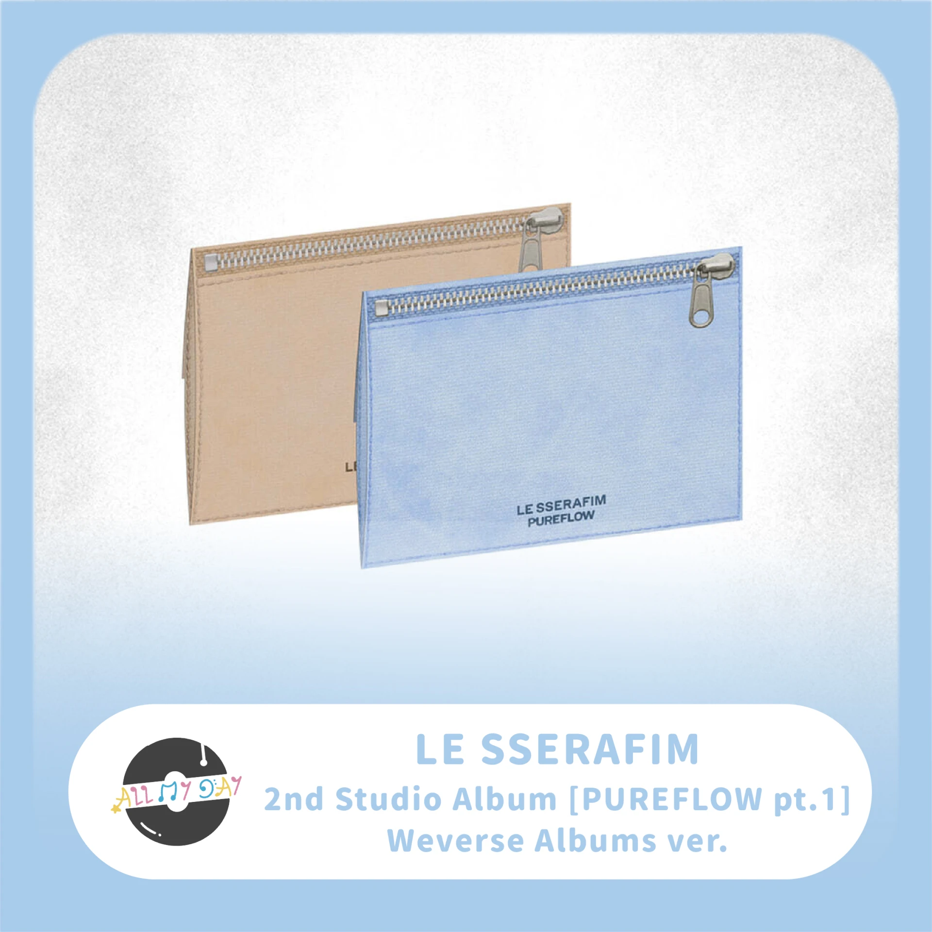 LE SSERAFIM 正規二輯《PUREFLOW pt.1》(Weverse Albums ver.)