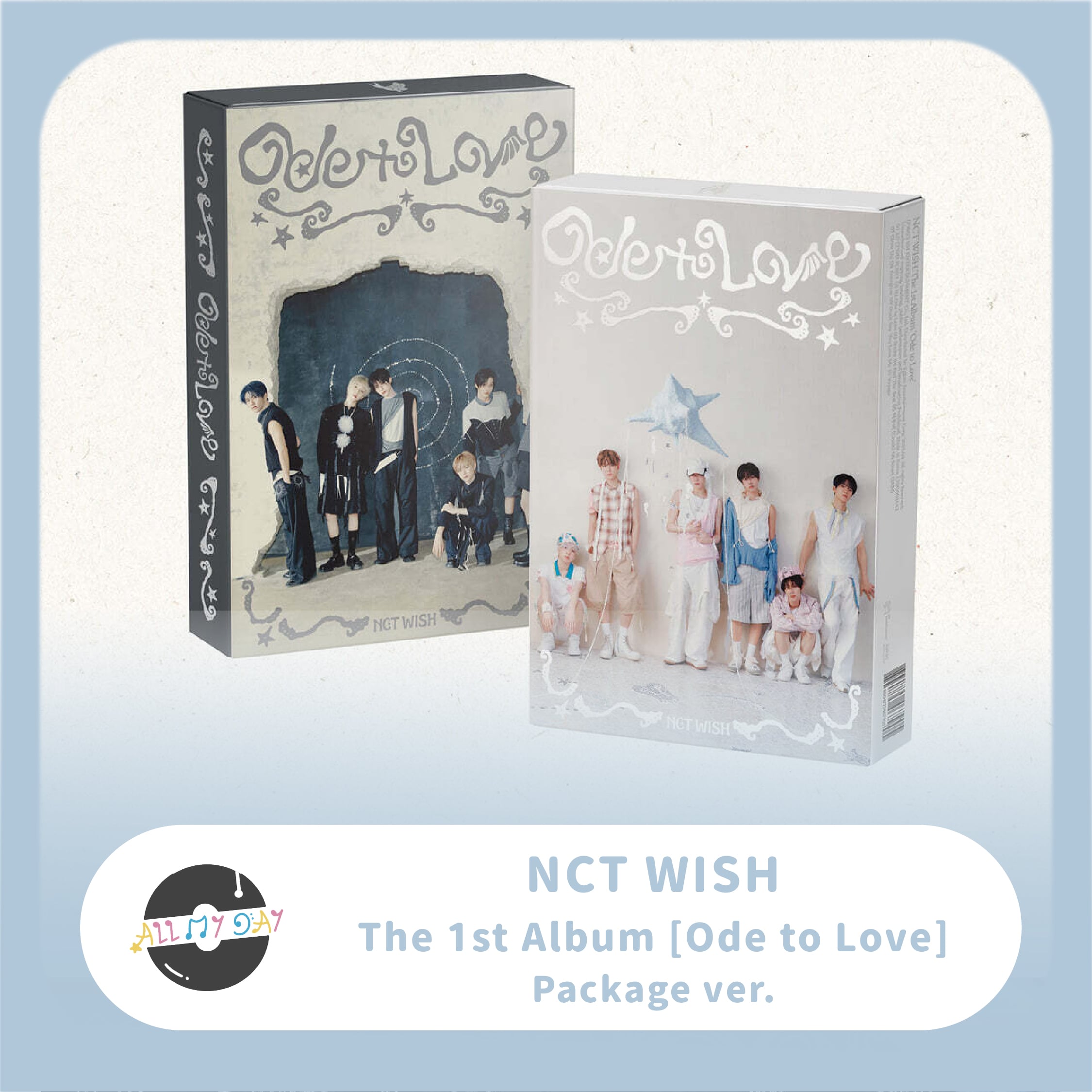 NCT WISH 正規一輯《Ode to Love》(Package ver.) | ALL MY DAY