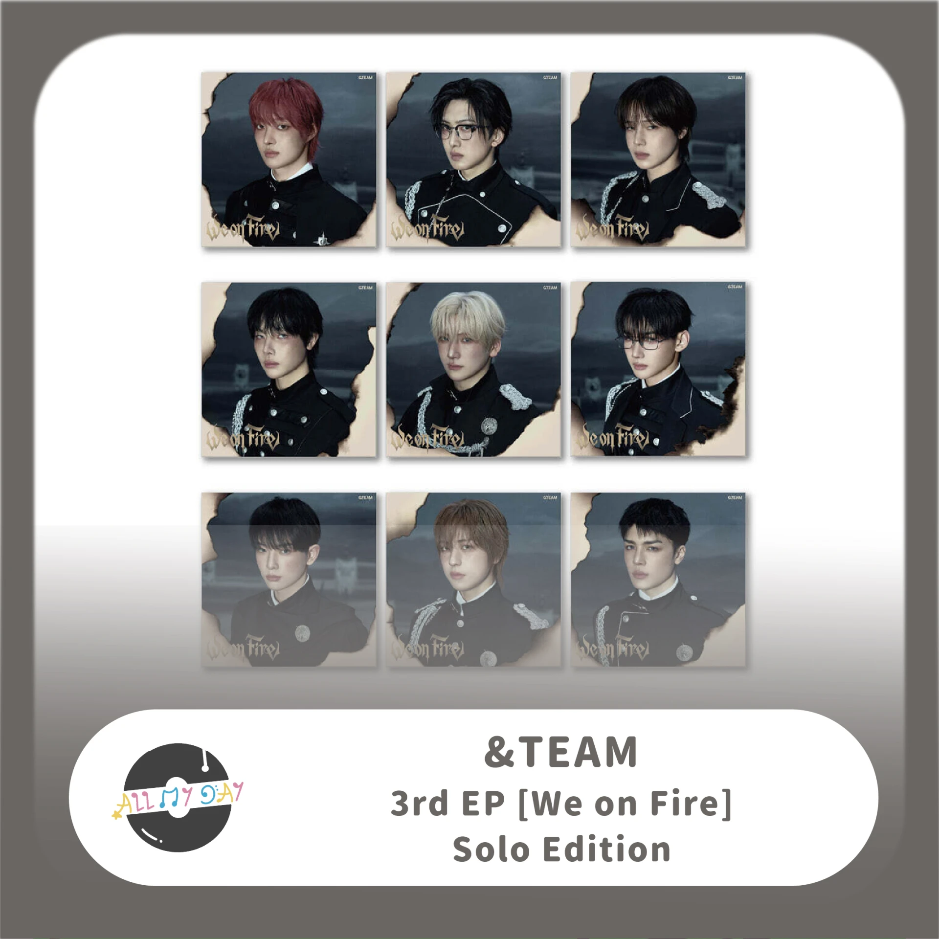 &TEAM 迷你三輯《We on Fire》(Solo Edition)
