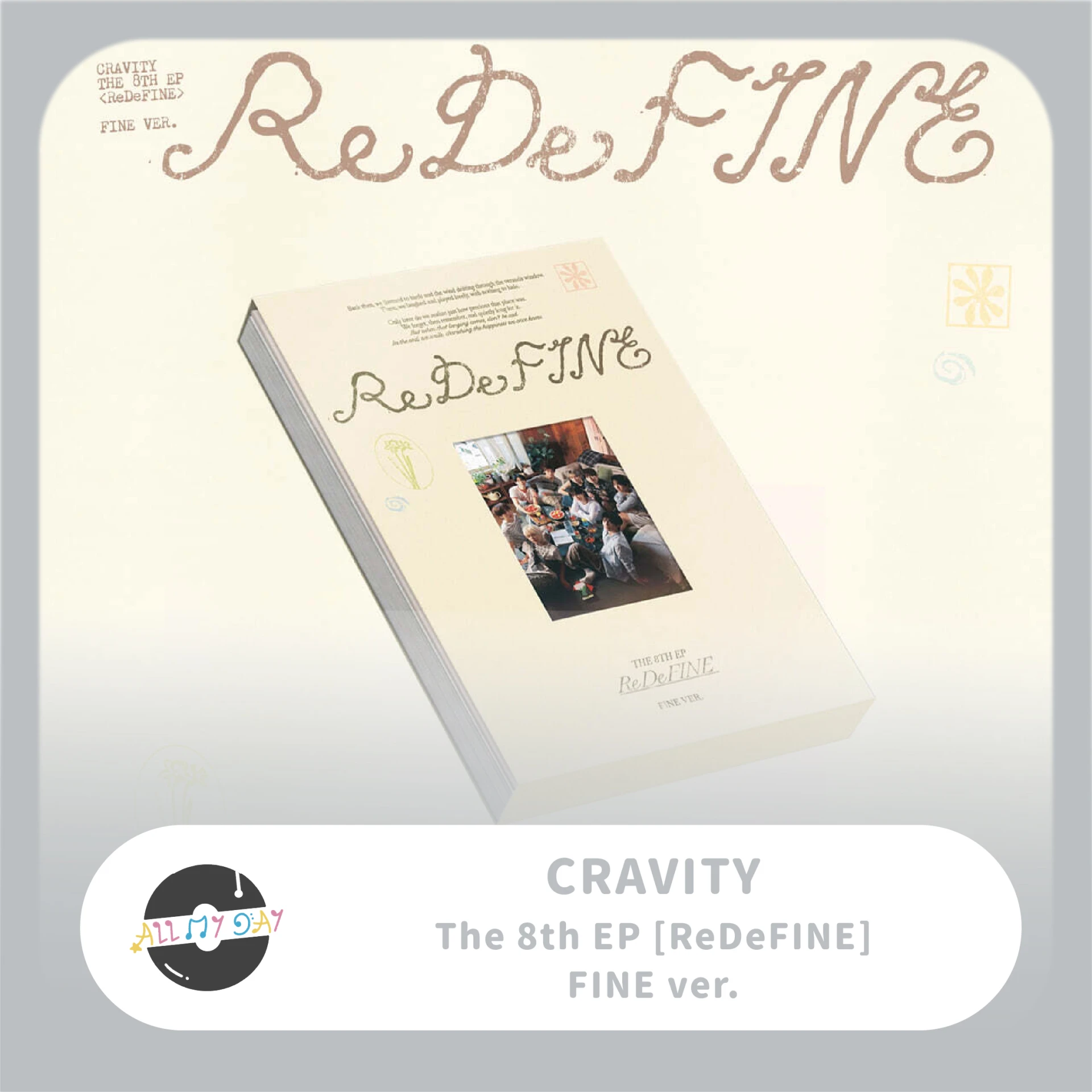 CRAVITY 迷你八輯《ReDeFINE》(FINE ver.)