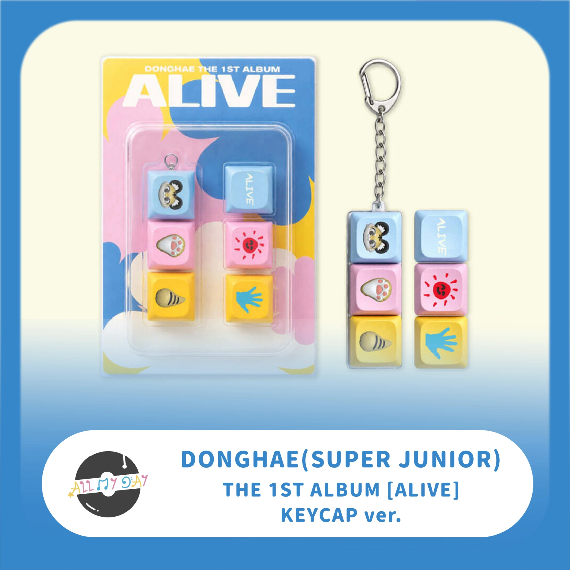 東海 DONGHAE(SUPER JUNIOR) 正規一輯《ALIVE》(KEYCAP ver.)