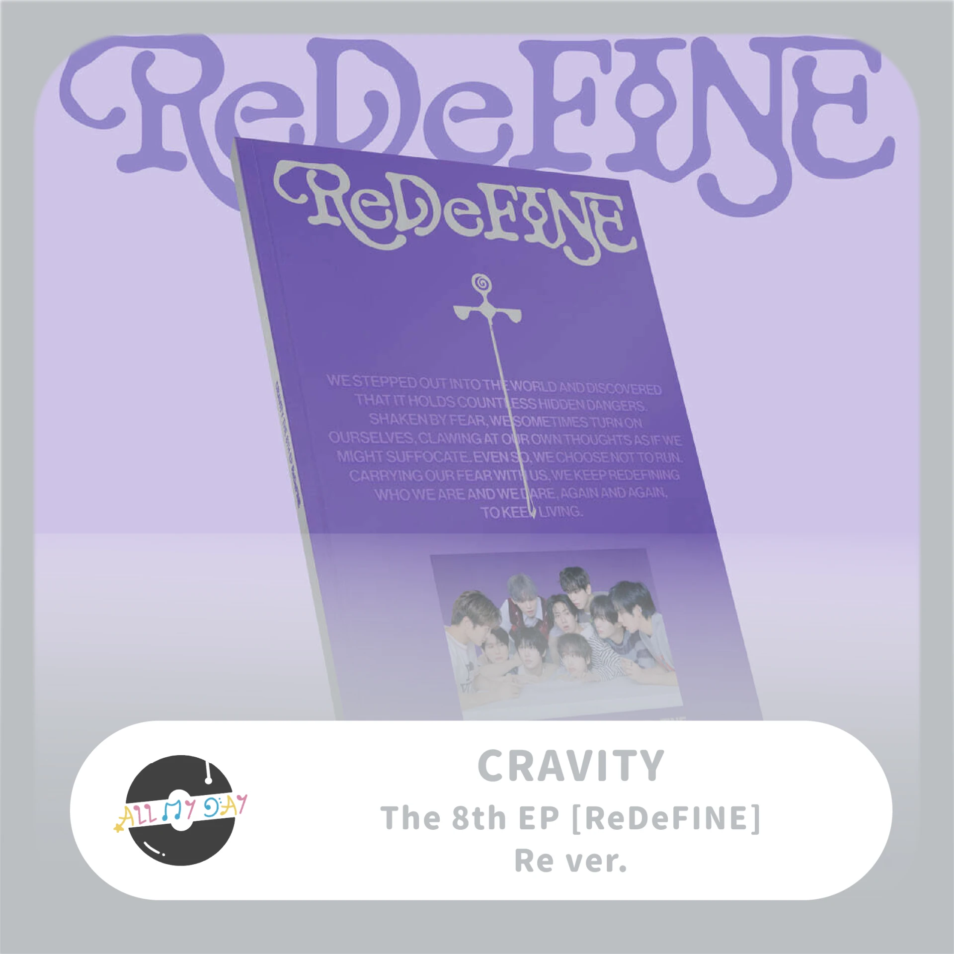 CRAVITY 迷你八輯《ReDeFINE》(Re ver.)