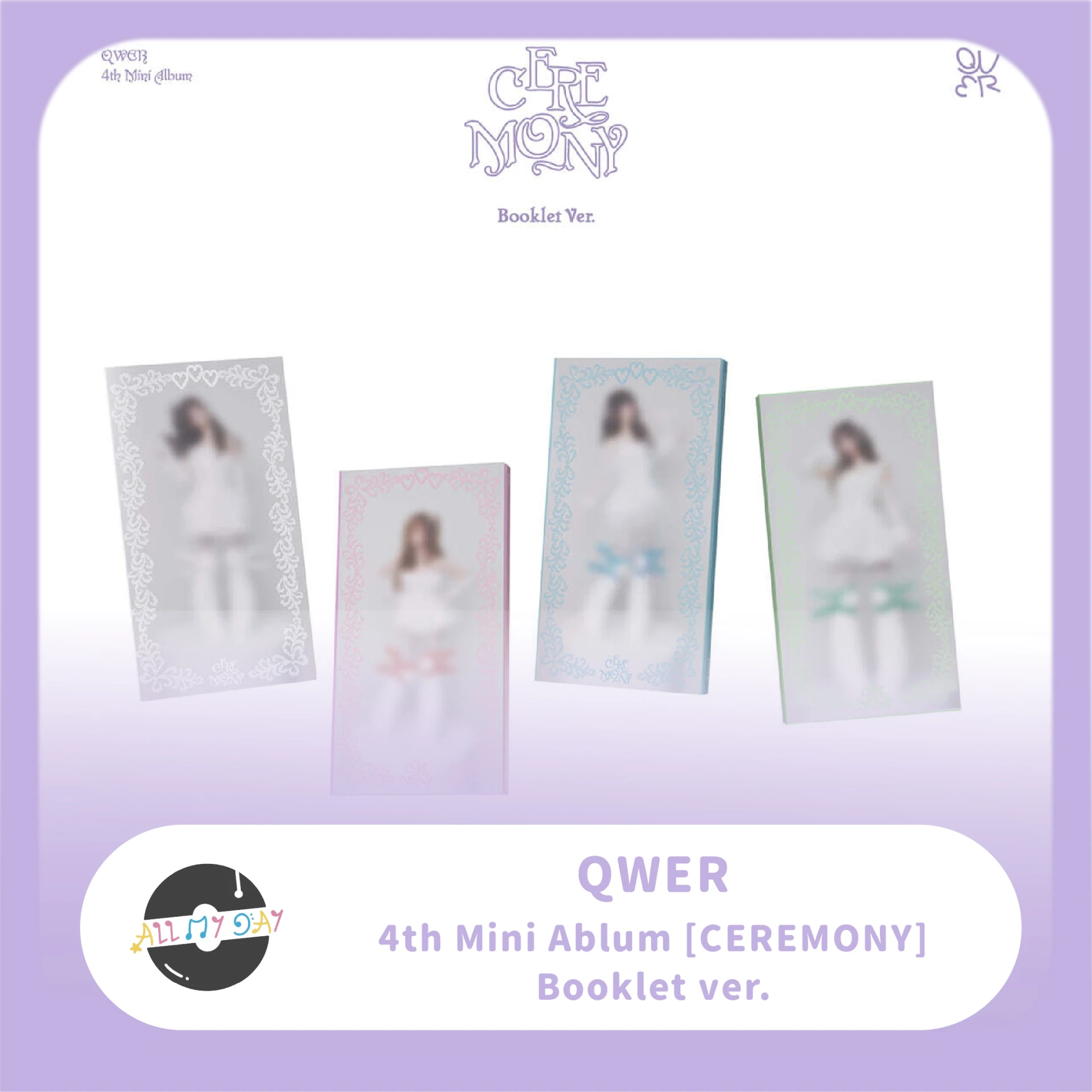QWER 迷你四輯《CEREMONY》(Booklet ver.)