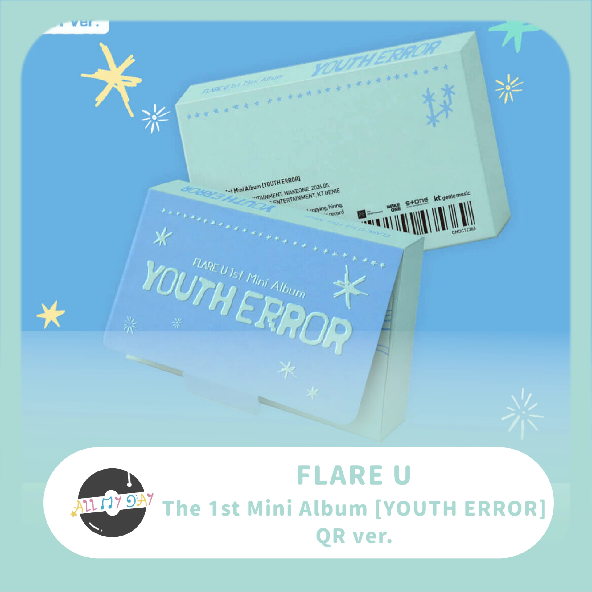 FLARE U 迷你一輯《YOUTH ERROR》(QR ver.)