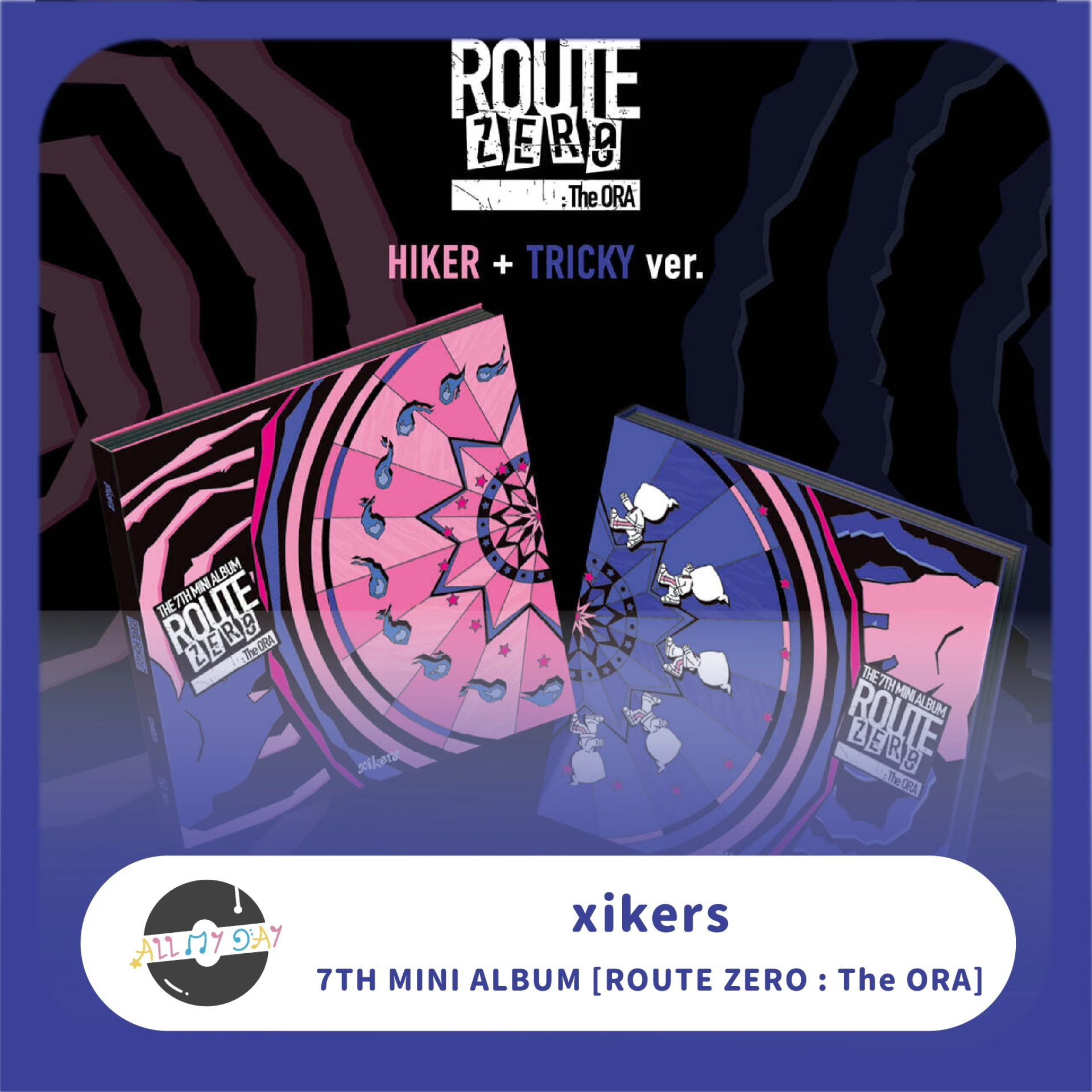 xikers 迷你七輯《ROUTE ZERO : The ORA》