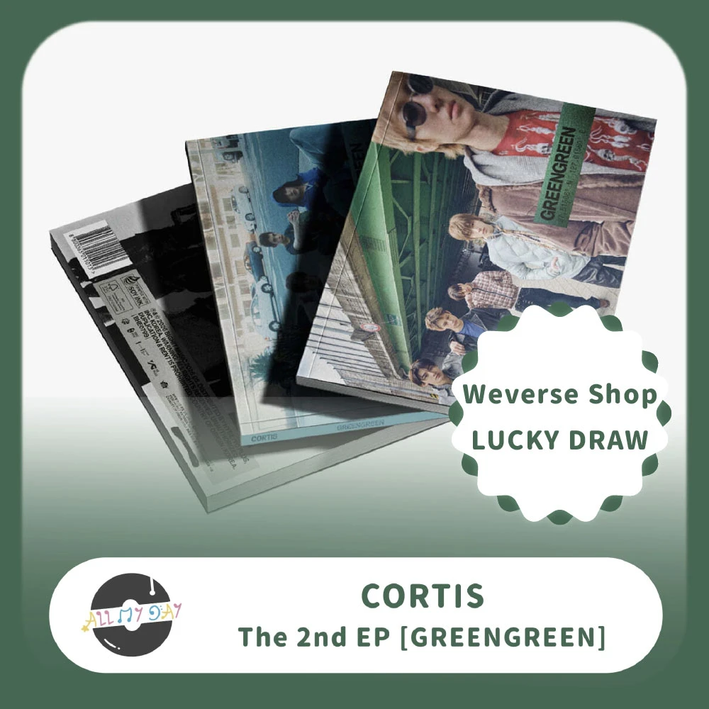 (Weverse Shop LUCKY DRAW) CORTIS 單曲二輯《GREENGREEN》
