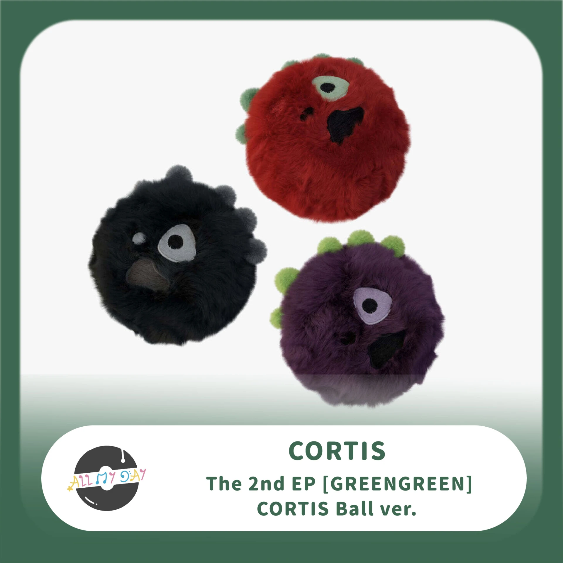 CORTIS 單曲二輯《GREENGREEN》(CORTIS Ball ver.)