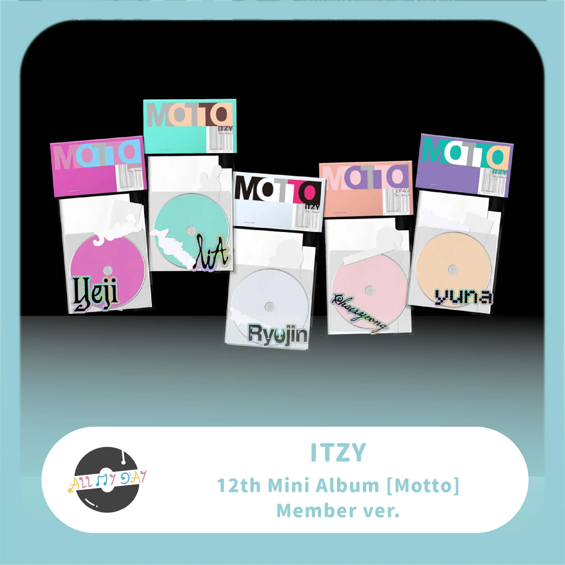 ITZY 迷你十二輯《Motto》(Member ver.)