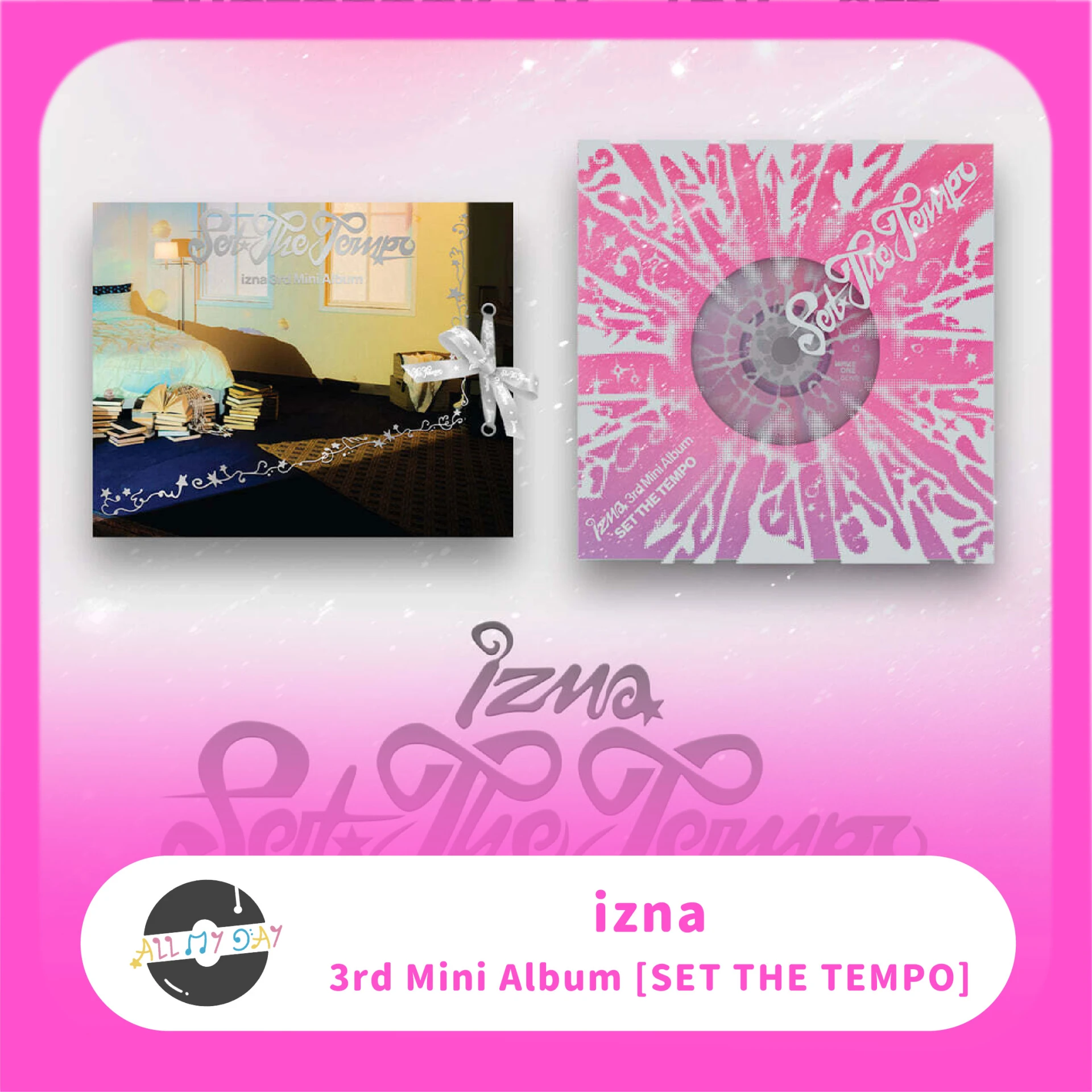 izna 迷你三輯《SET THE TEMPO》