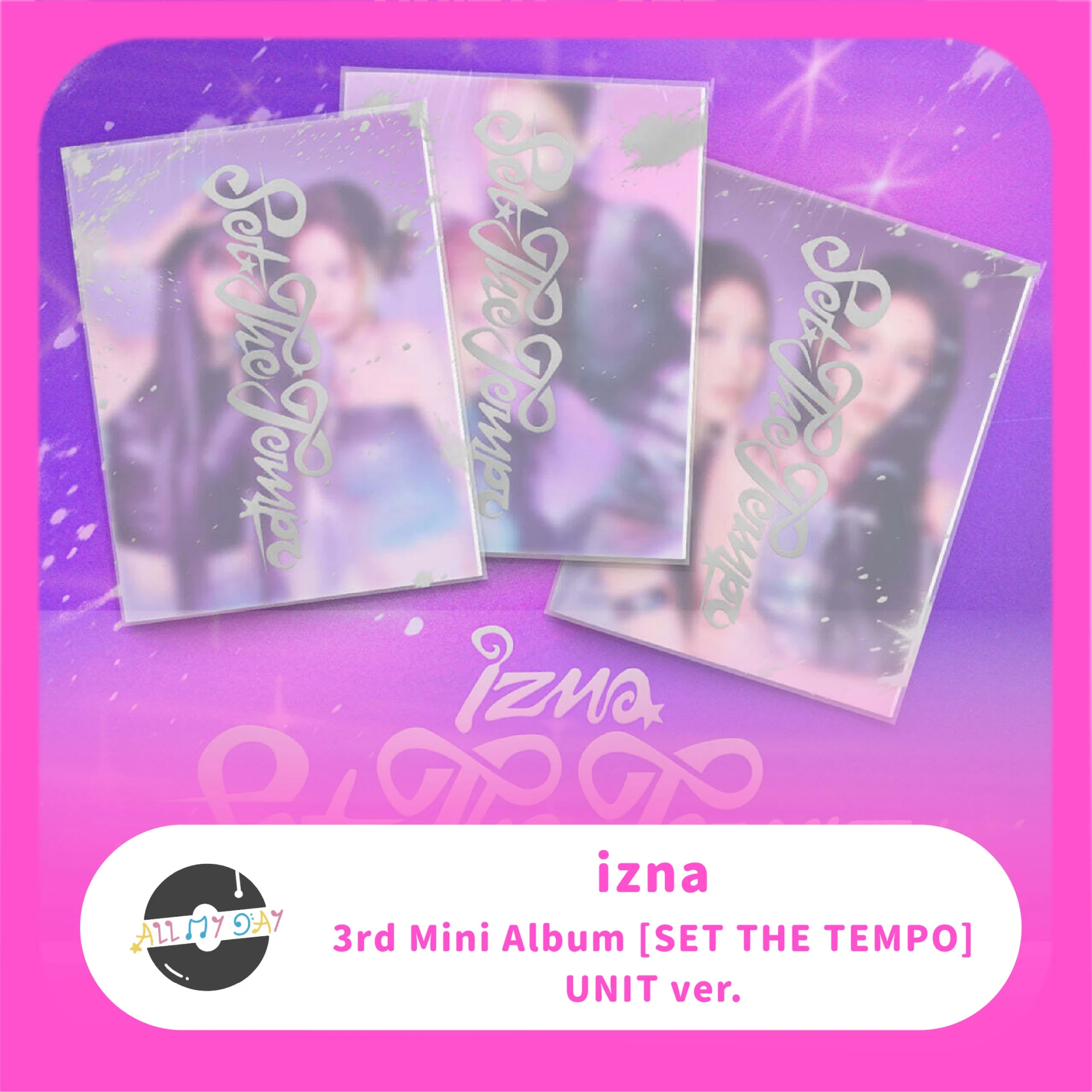 izna 迷你三輯《SET THE TEMPO》(UNIT ver.)