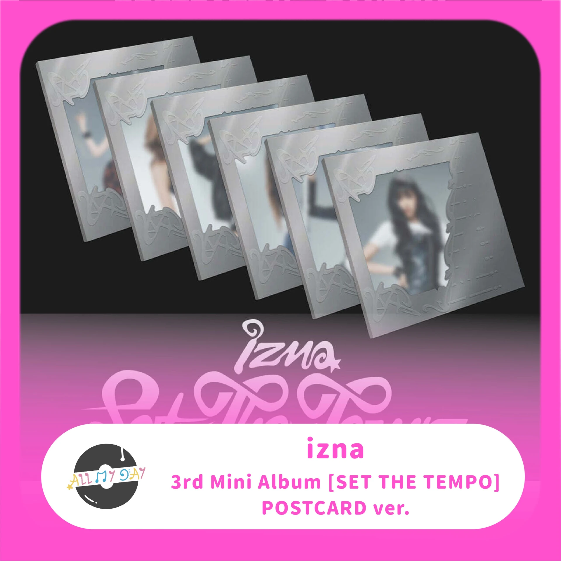 izna 迷你三輯《SET THE TEMPO》(POSTCARD ver.)