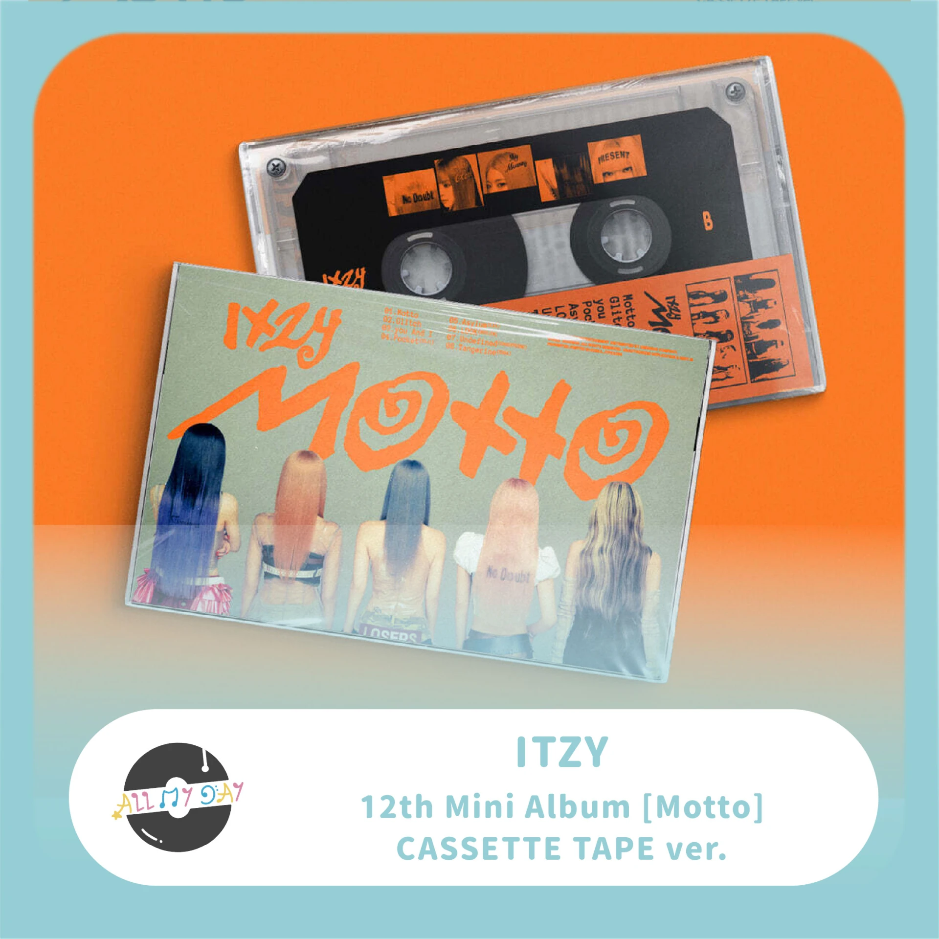 ITZY 迷你十二輯《Motto》(CASSETTE TAPE ver.)