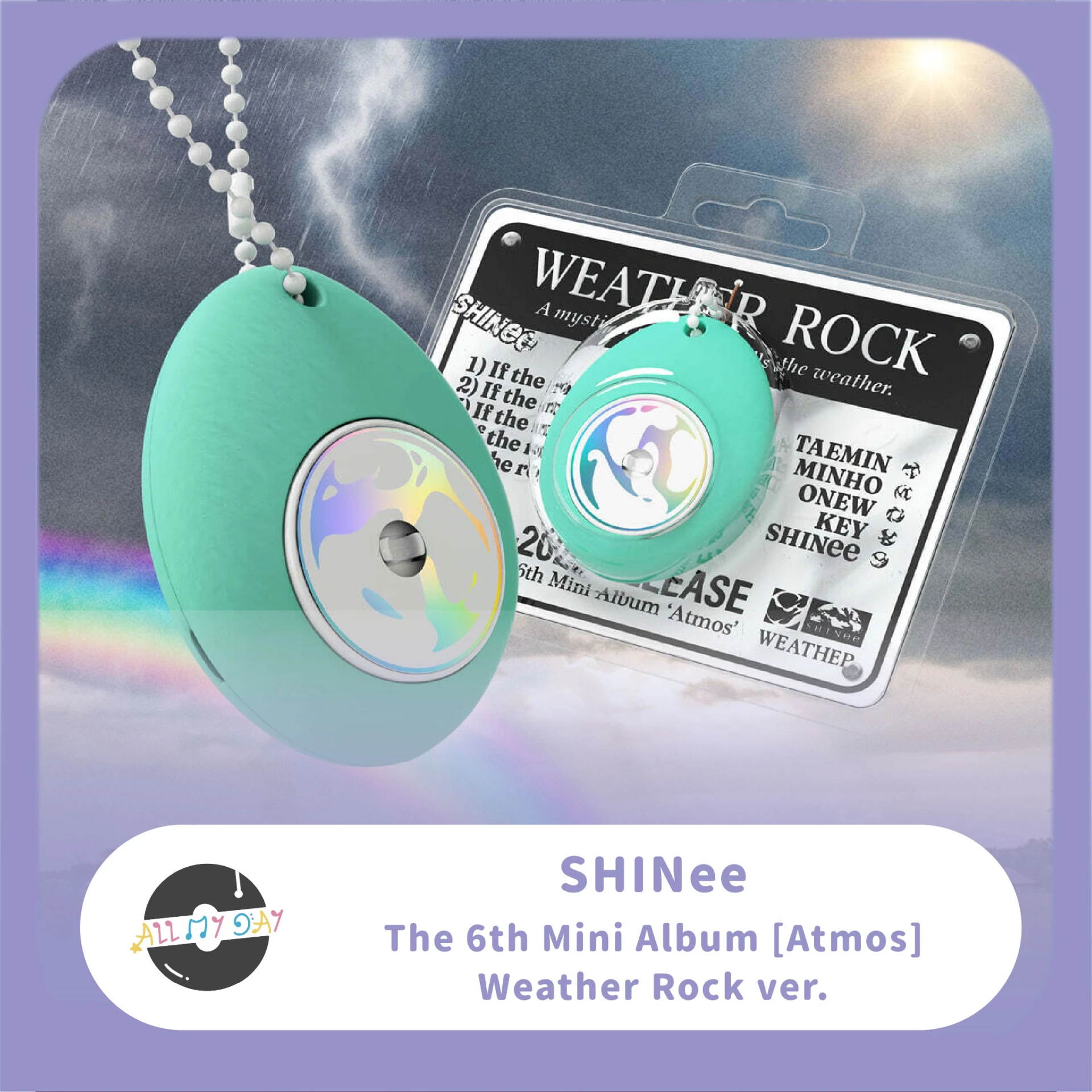 SHINee 迷你六輯《Atmos》(Weather Rock ver.)