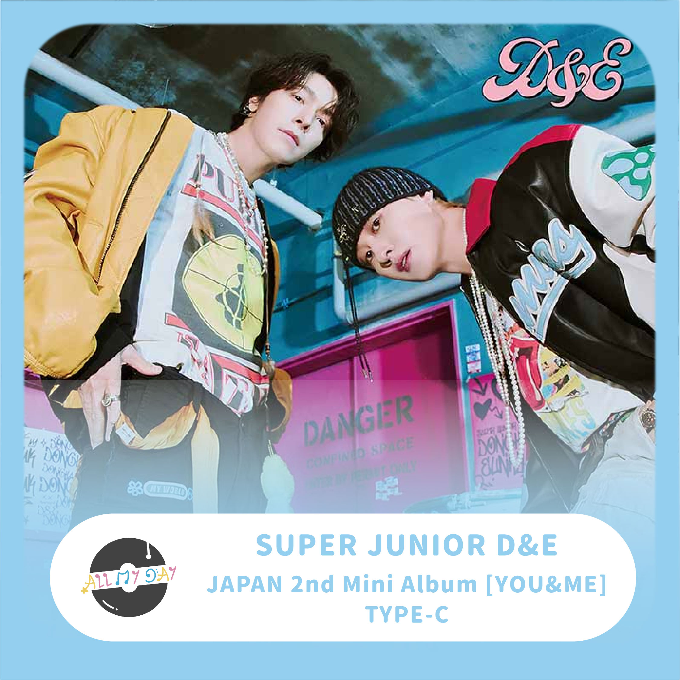 SUPER JUNIOR D&E 日本迷你二輯《YOU&ME》(TYPE-C) | ALL MY DAY