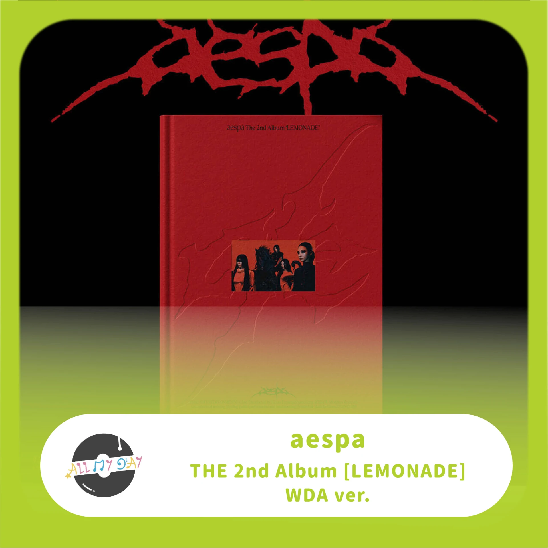 aespa 正規二輯《LEMONADE》(WDA ver.)