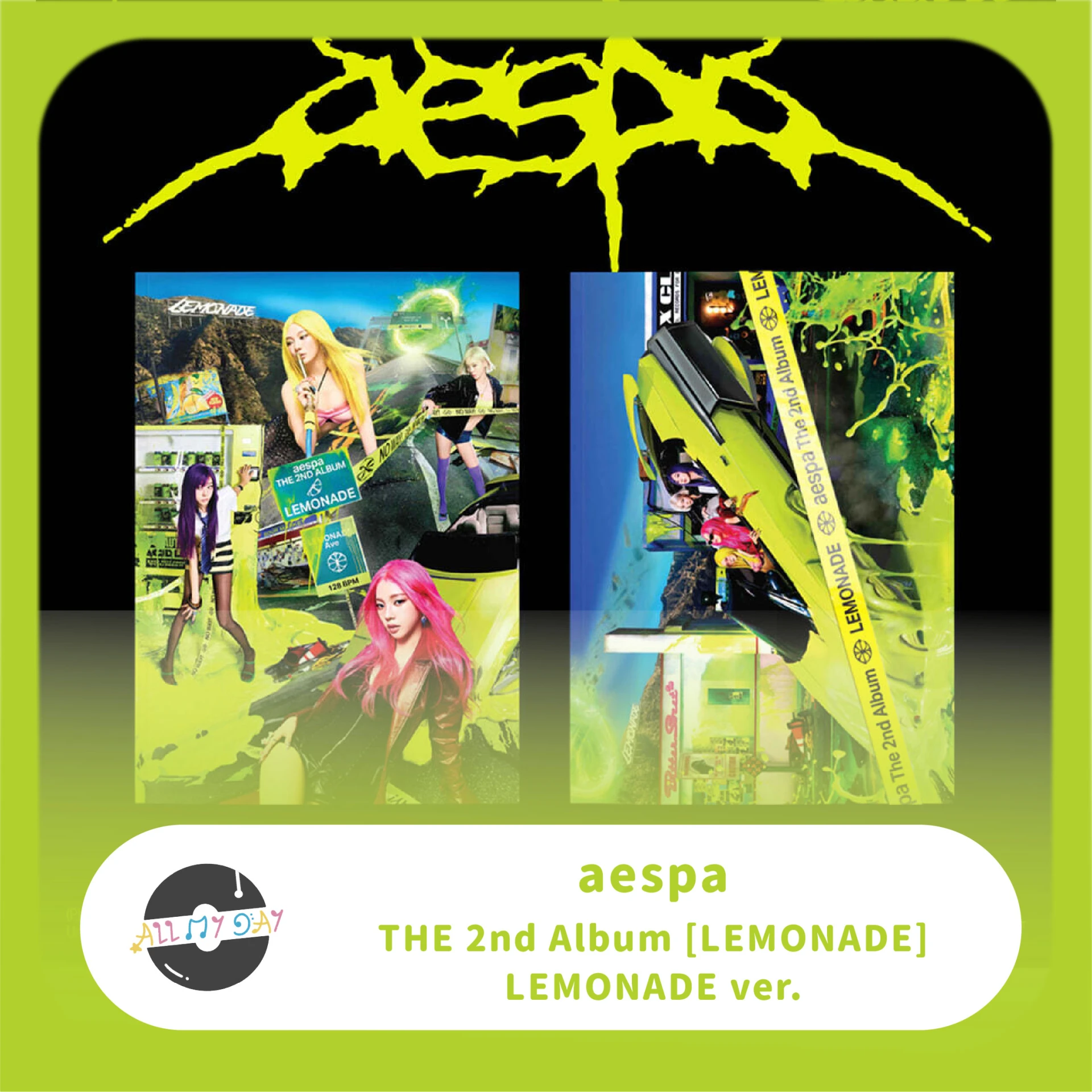 aespa 正規二輯《LEMONADE》(LEMONADE ver.)