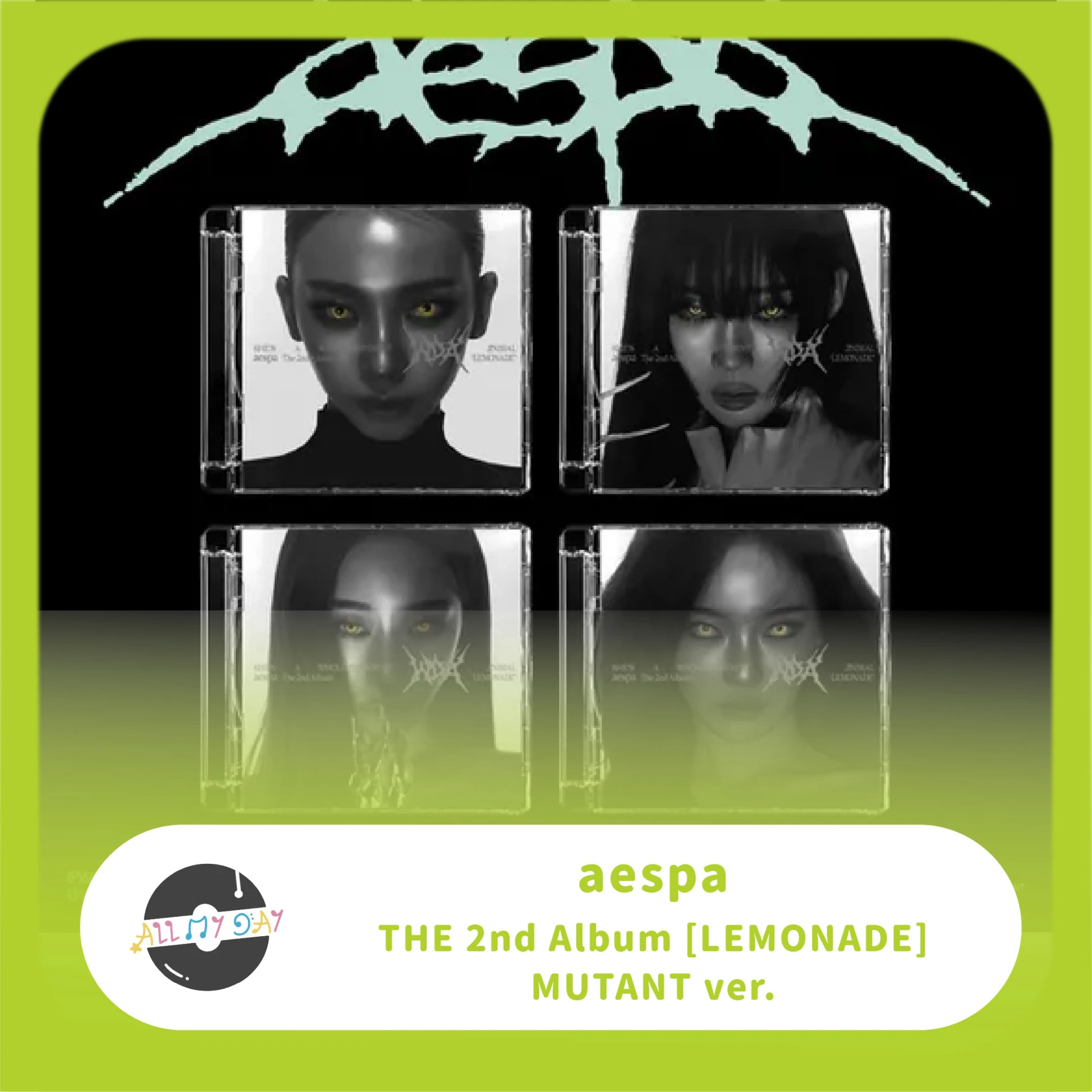 aespa 正規二輯《LEMONADE》(MUTANT ver.)