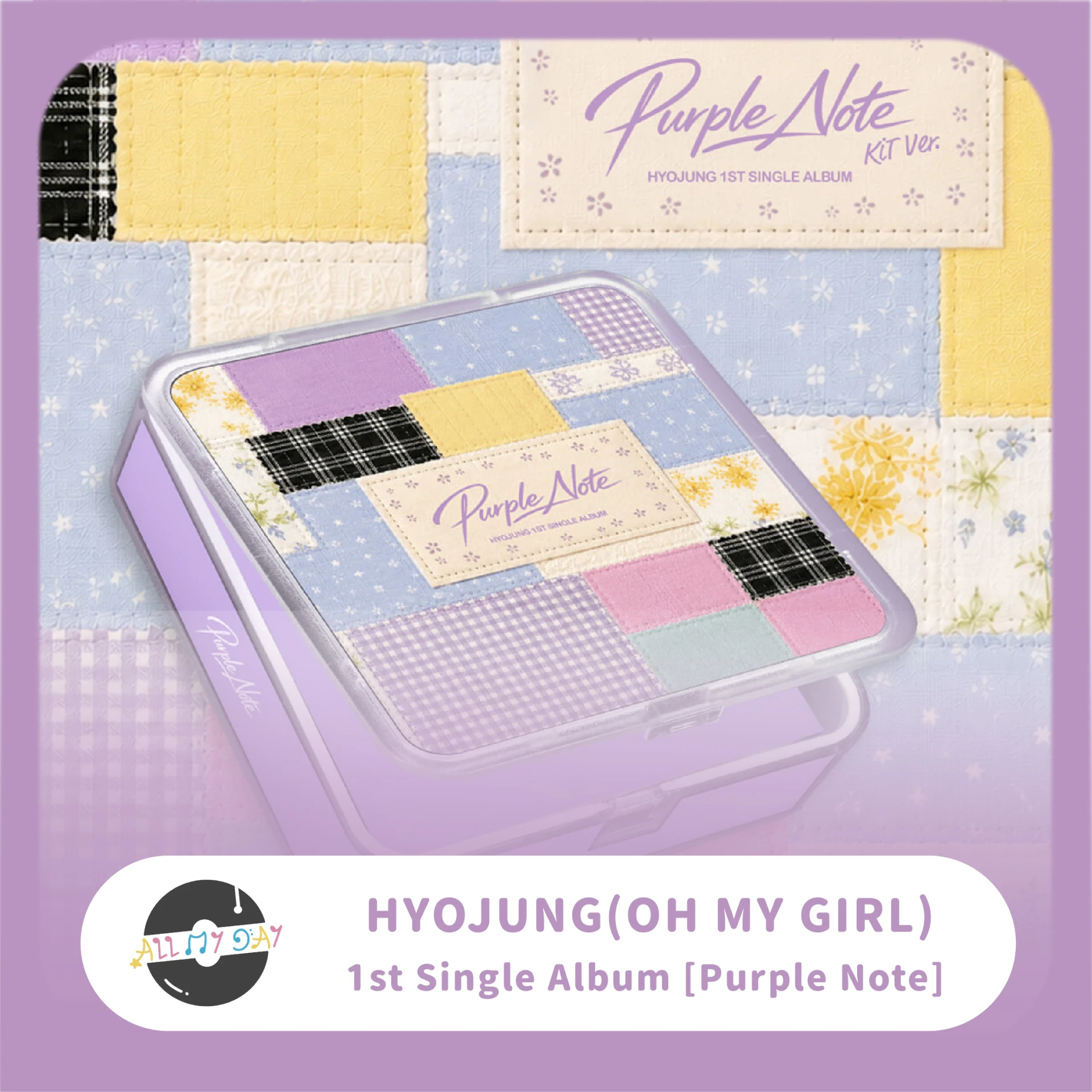 效定 HYOJUNG(OH MY GIRL) 單曲一輯《Purple Note》