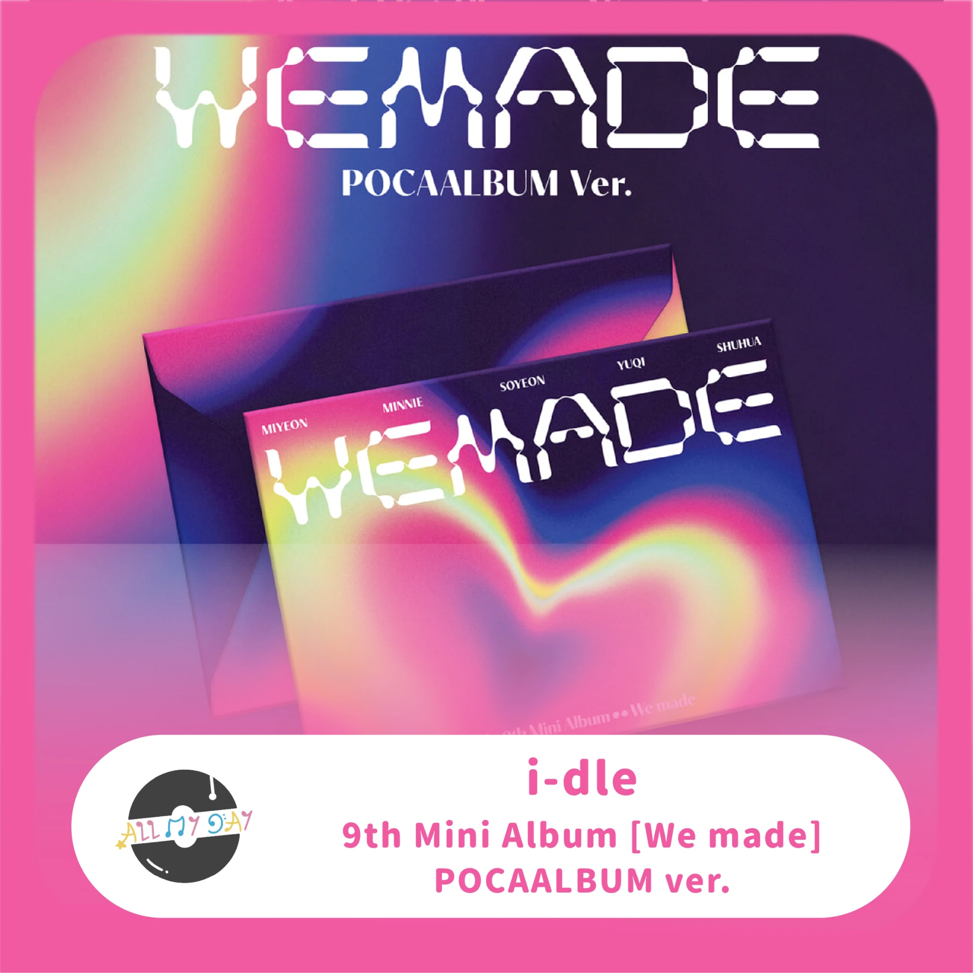 i-dle 迷你九輯《We made》(POCAALBUM ver.)