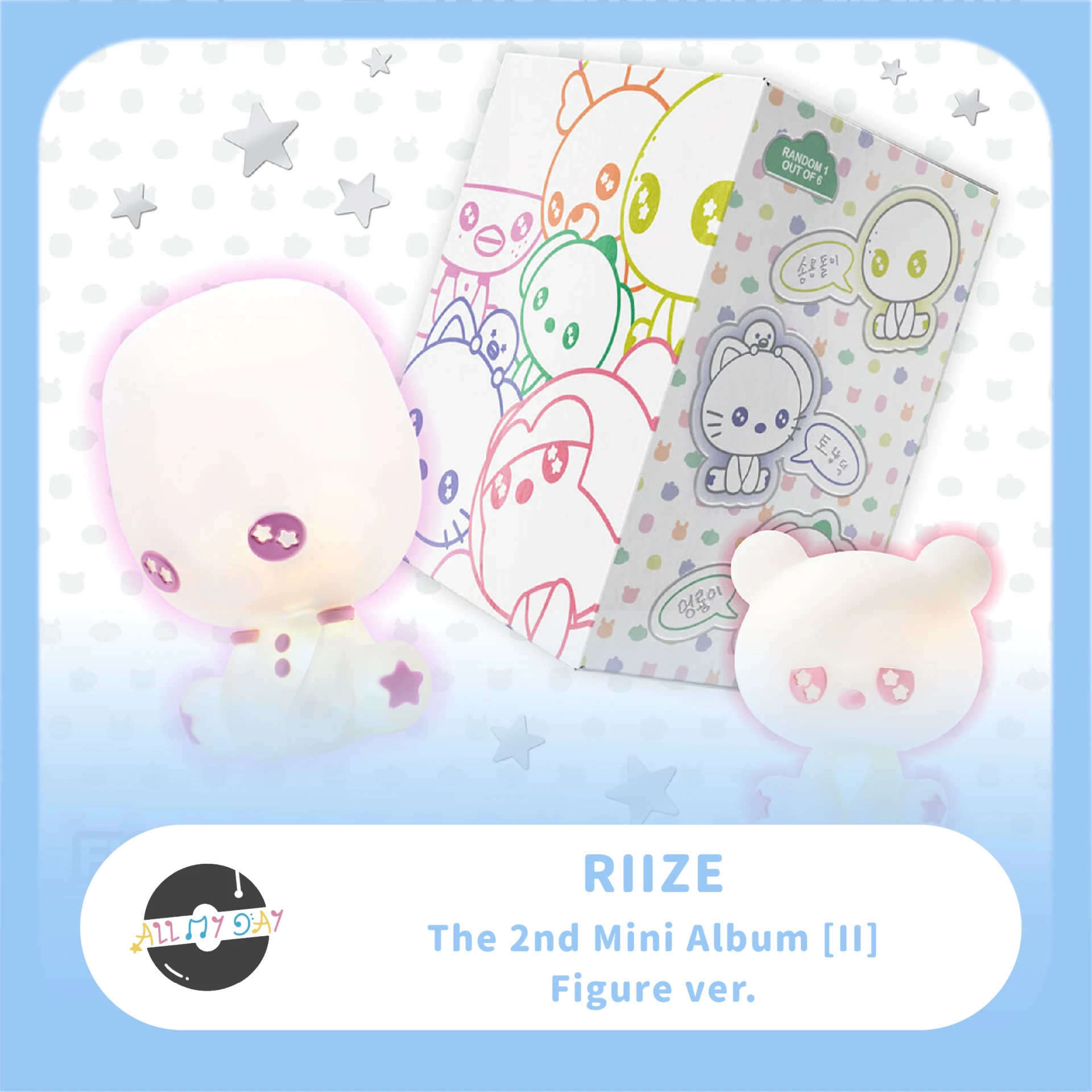 RIIZE 迷你二輯《II》(Figure ver.)