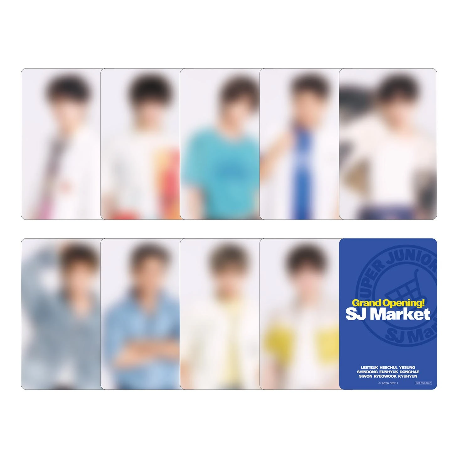 【滿1800元贈小卡】SUPER JUNIOR [GRAND OPENING! SJ MARKET in JAPAN] 官方週邊