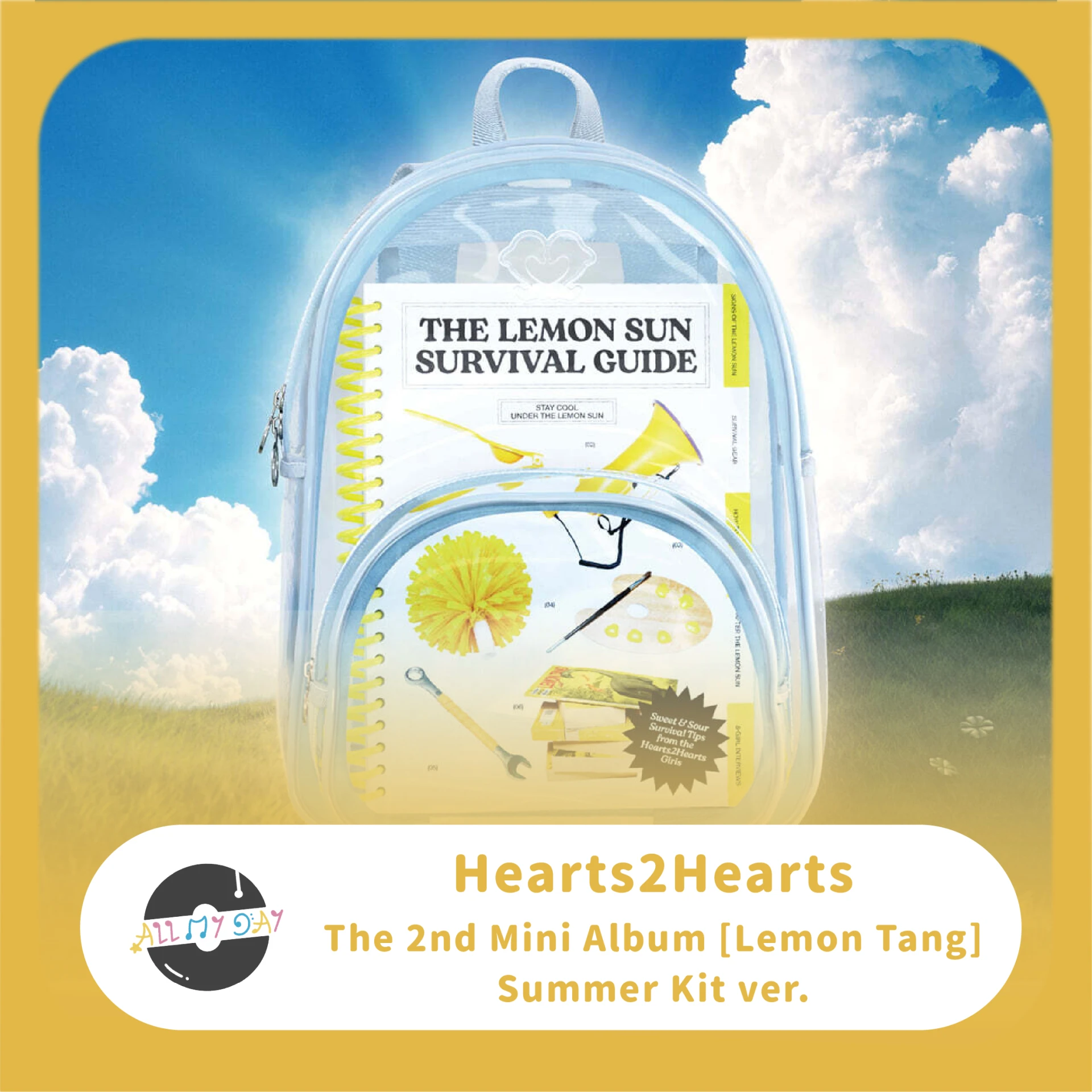 Hearts2Hearts 迷你二輯《Lemon Tang》(Summer Kit ver.)
