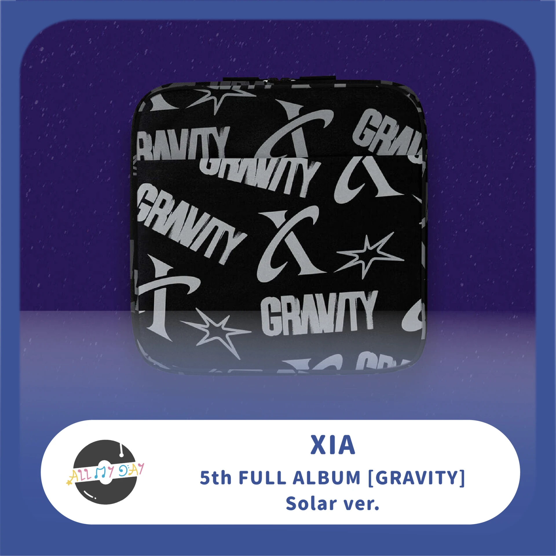 XIA 正規五輯《GRAVITY》(Solar ver.)