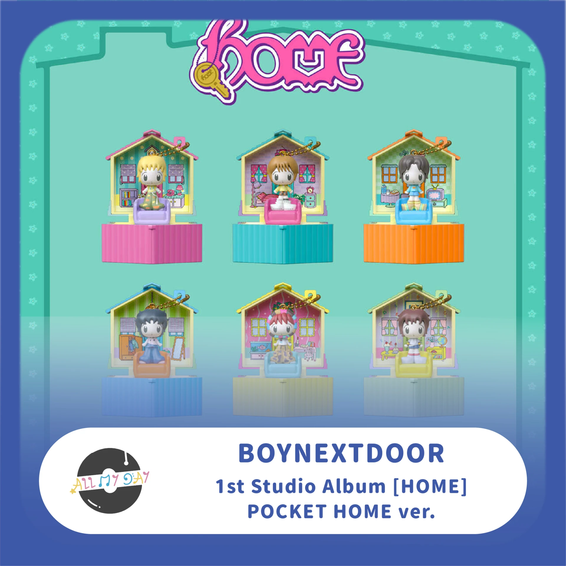 BOYNEXTDOOR 正規一輯《HOME》(POCKET HOME ver.)