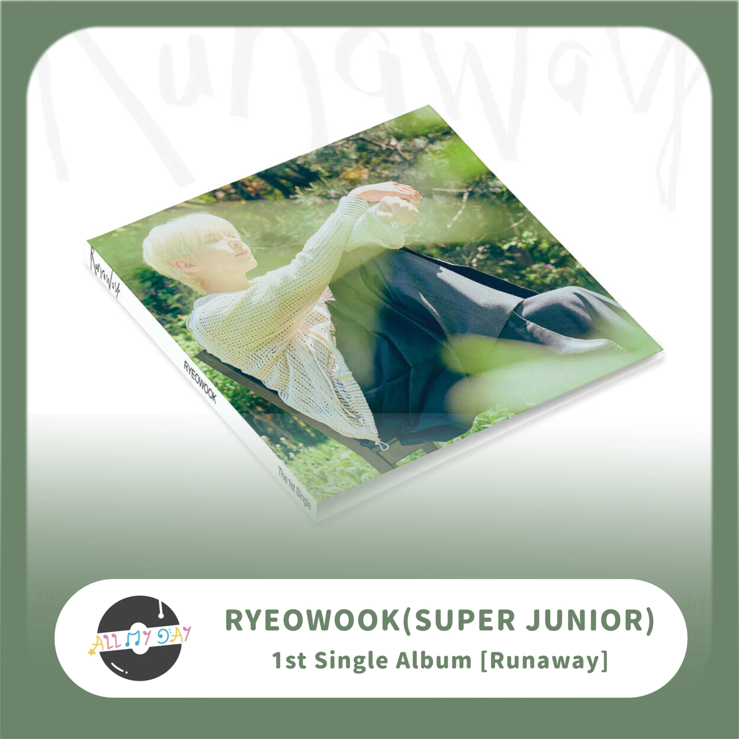 厲旭 RYEOWOOK(SUPER JUNIOR) 單曲一輯《Runaway》