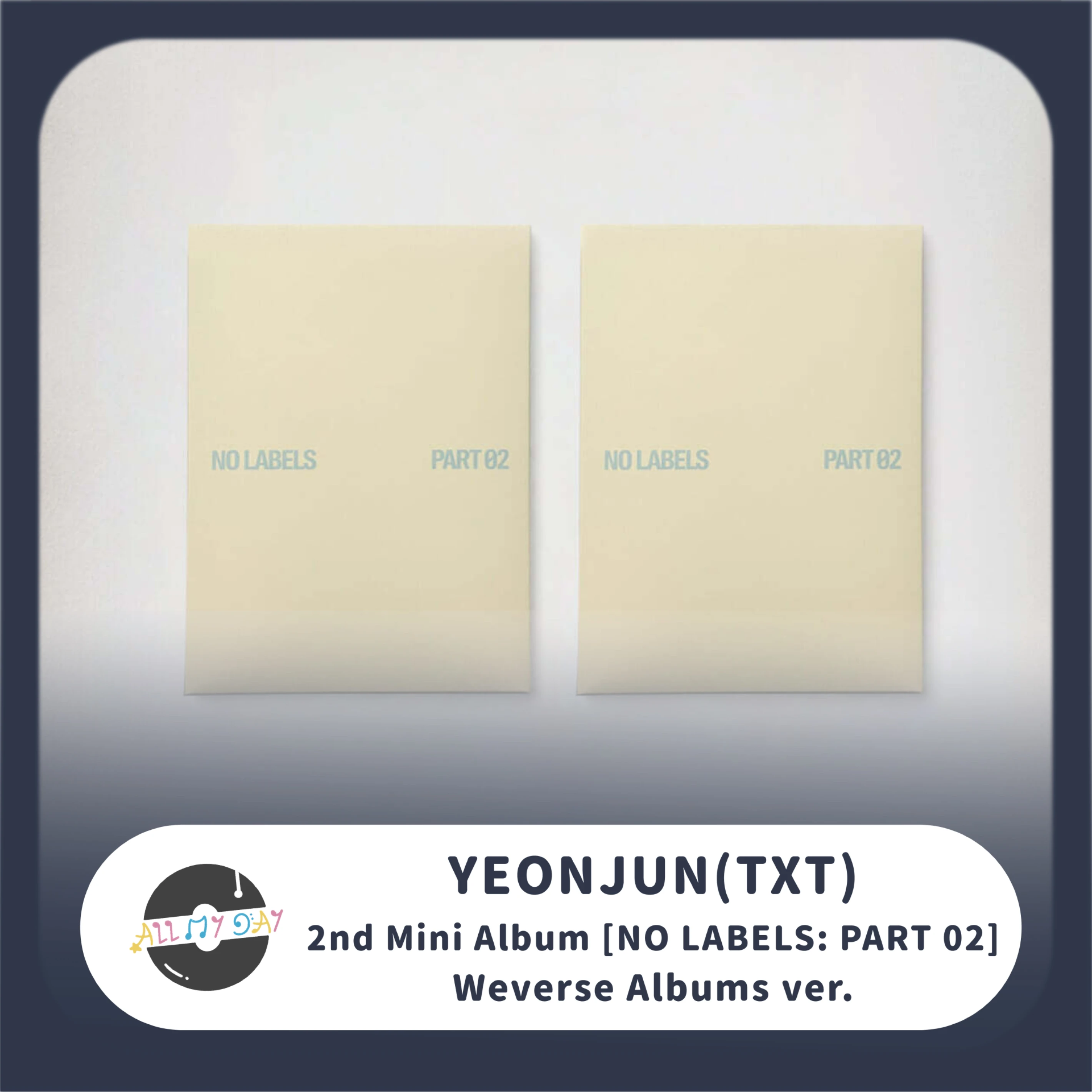 崔然竣 YEONJUN(TXT) 迷你二輯《NO LABELS: PART 02》(Weverse Albums ver.)