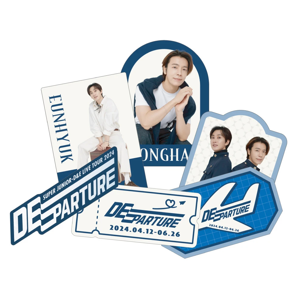 SUPER JUNIOR D&E 貼紙組 [-DEparture-] 官方週邊