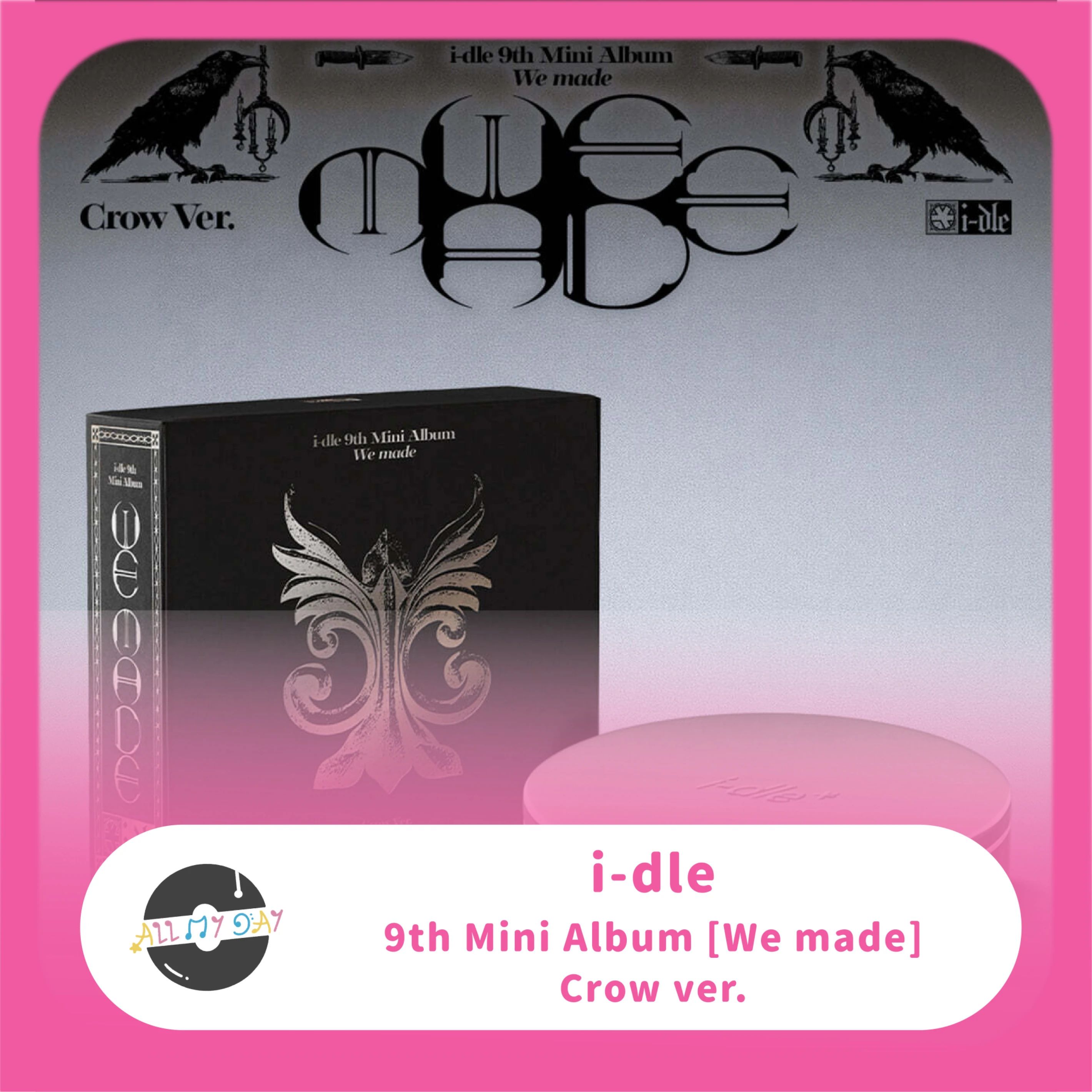 i-dle 迷你九輯《We made》(Crow ver.)