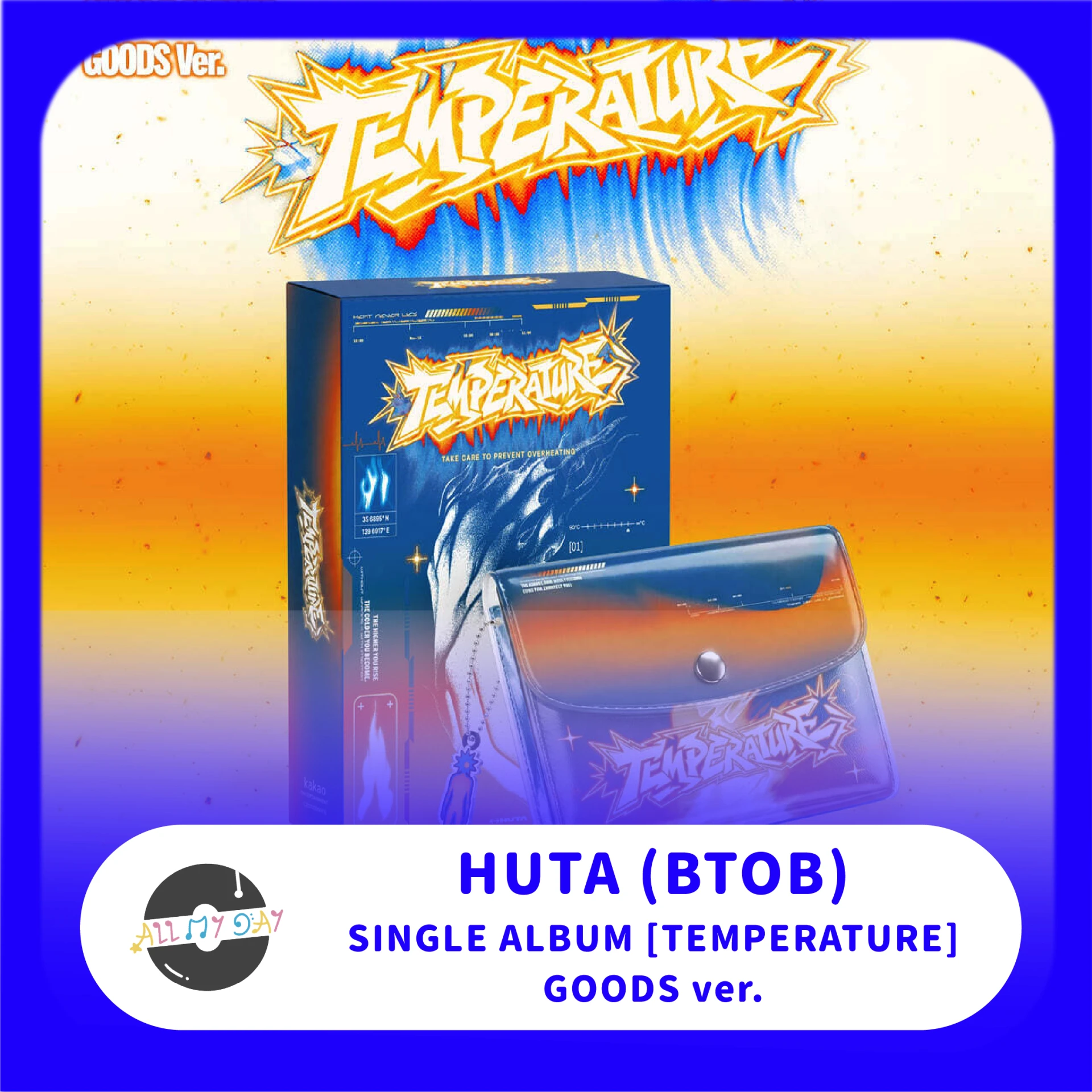 李旼赫 HUTA(BTOB) 單曲一輯《TEMPERATURE》(GOODS ver.)
