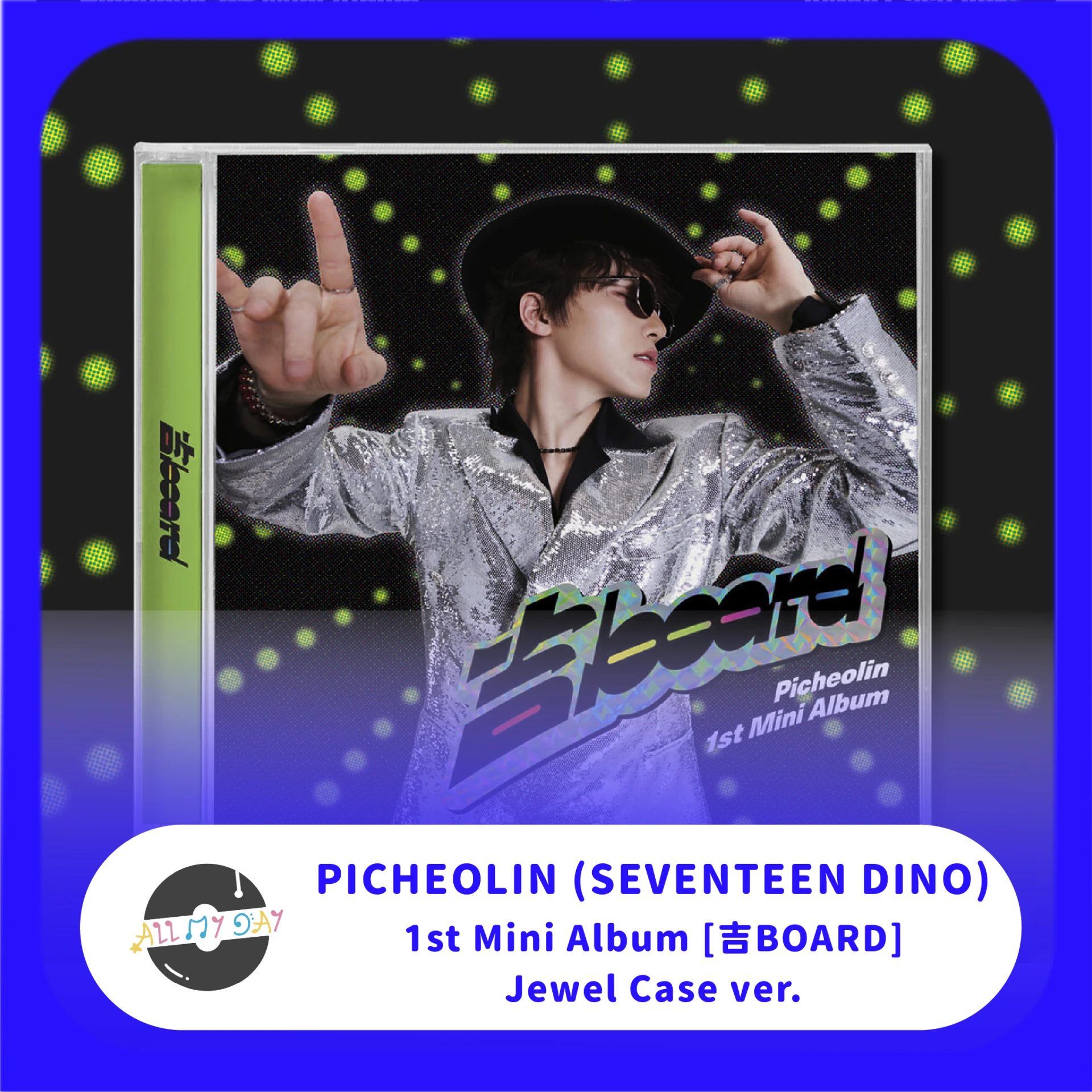 PICHEOLIN (SEVENTEEN DINO) 迷你一輯《吉BOARD》(Jewel Case ver.)