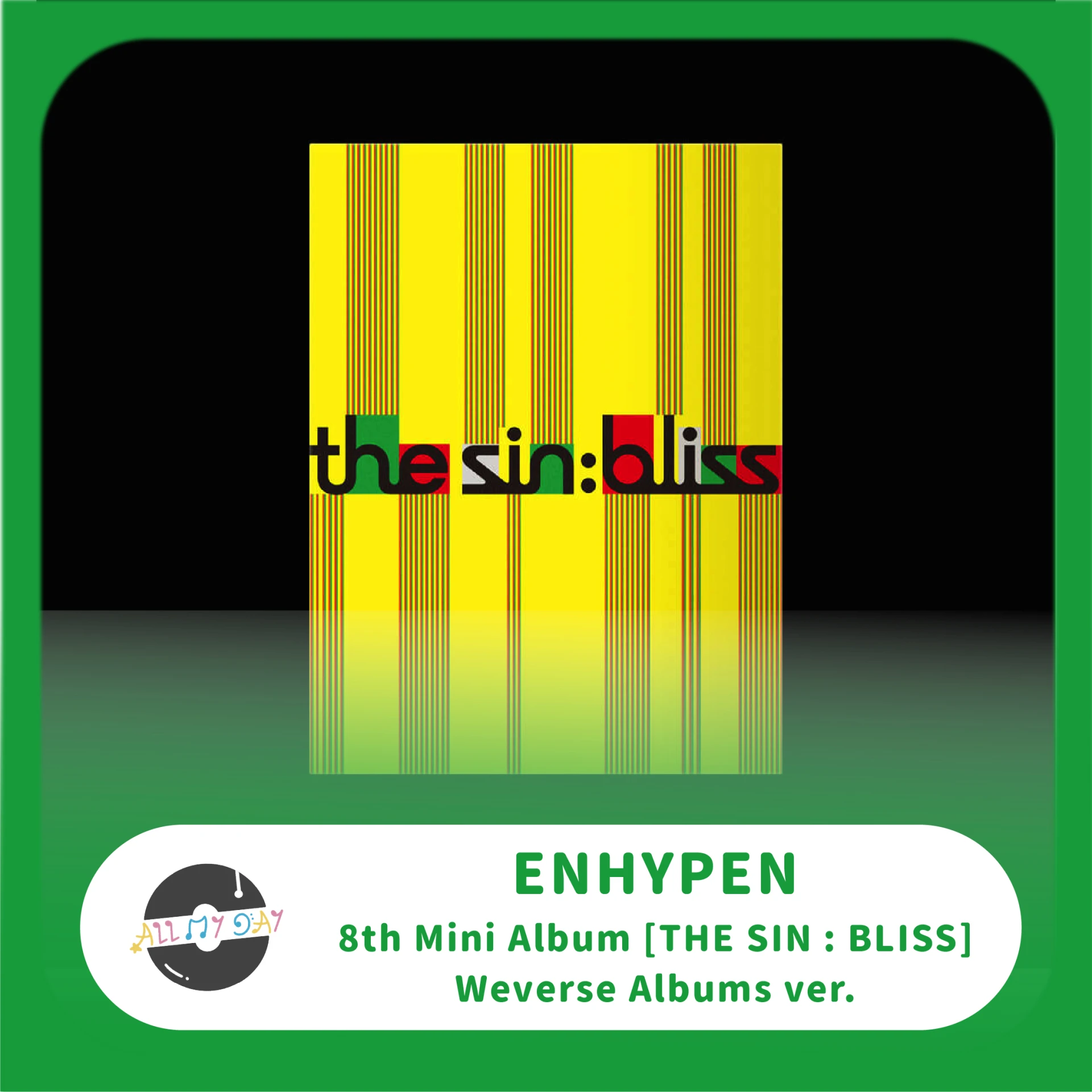 ENHYPEN 迷你八輯《THE SIN : BLISS》(Weverse Albums ver.)