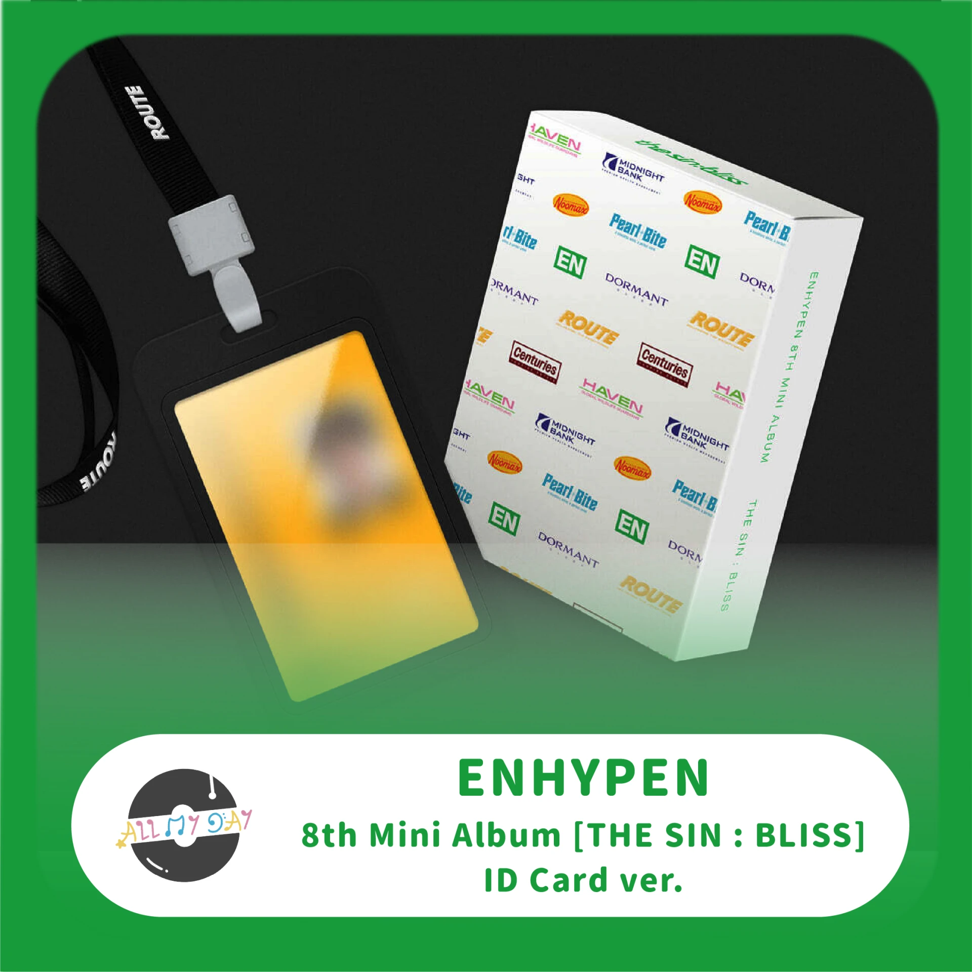 ENHYPEN 迷你八輯《THE SIN : BLISS》(ID Card ver.)