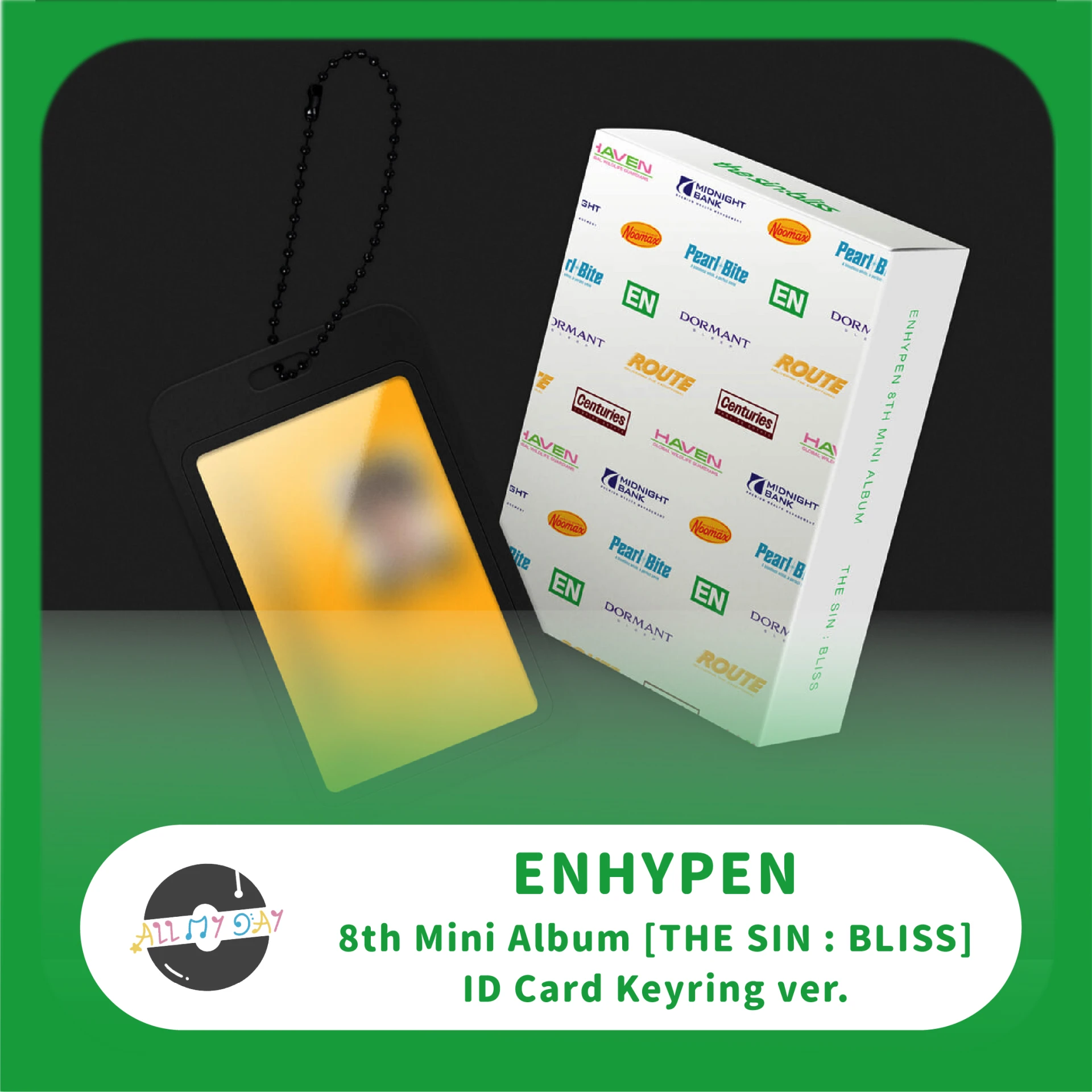 ENHYPEN 迷你八輯《THE SIN : BLISS》(ID Card Keyring ver.)