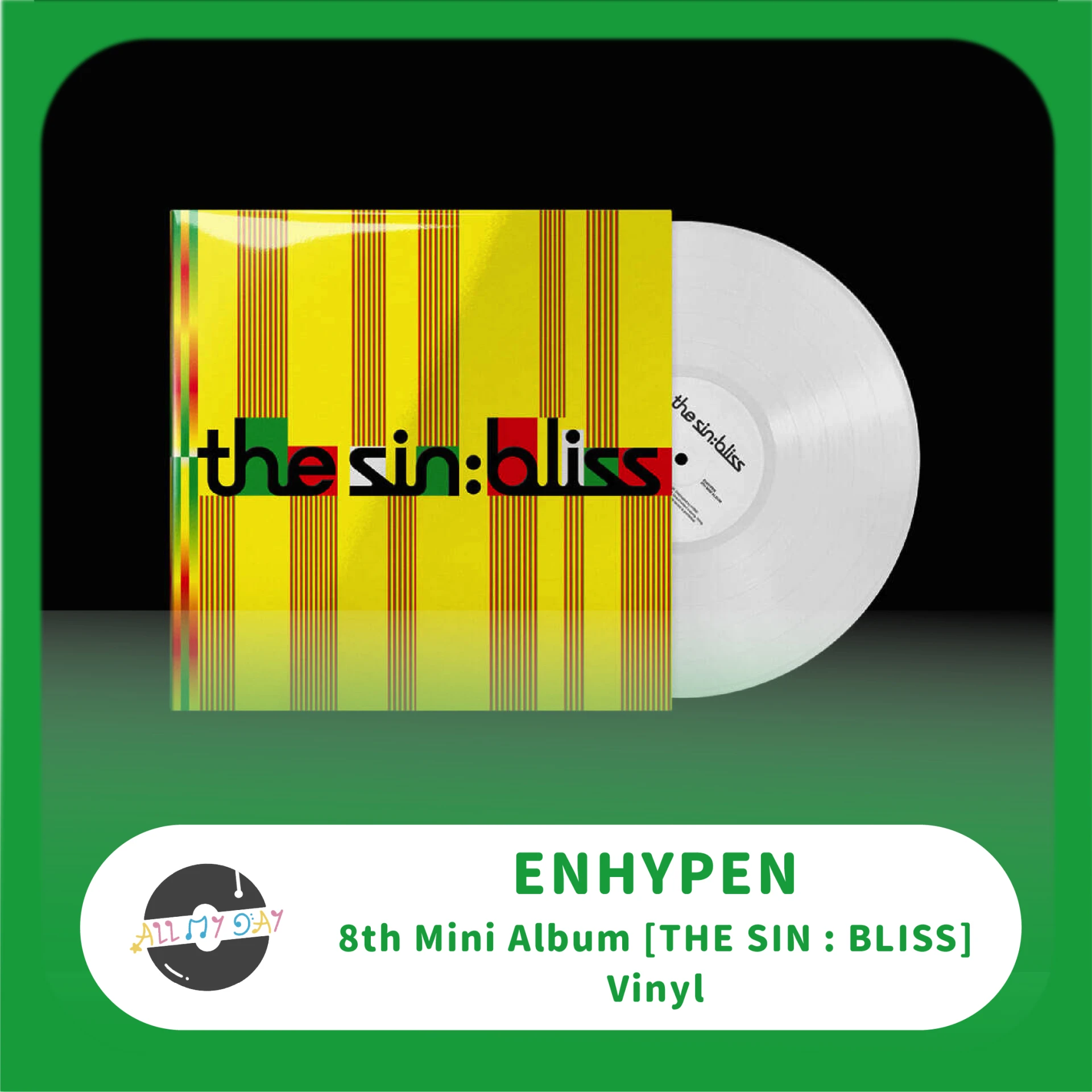 ENHYPEN 迷你八輯《THE SIN : BLISS》(Vinyl)
