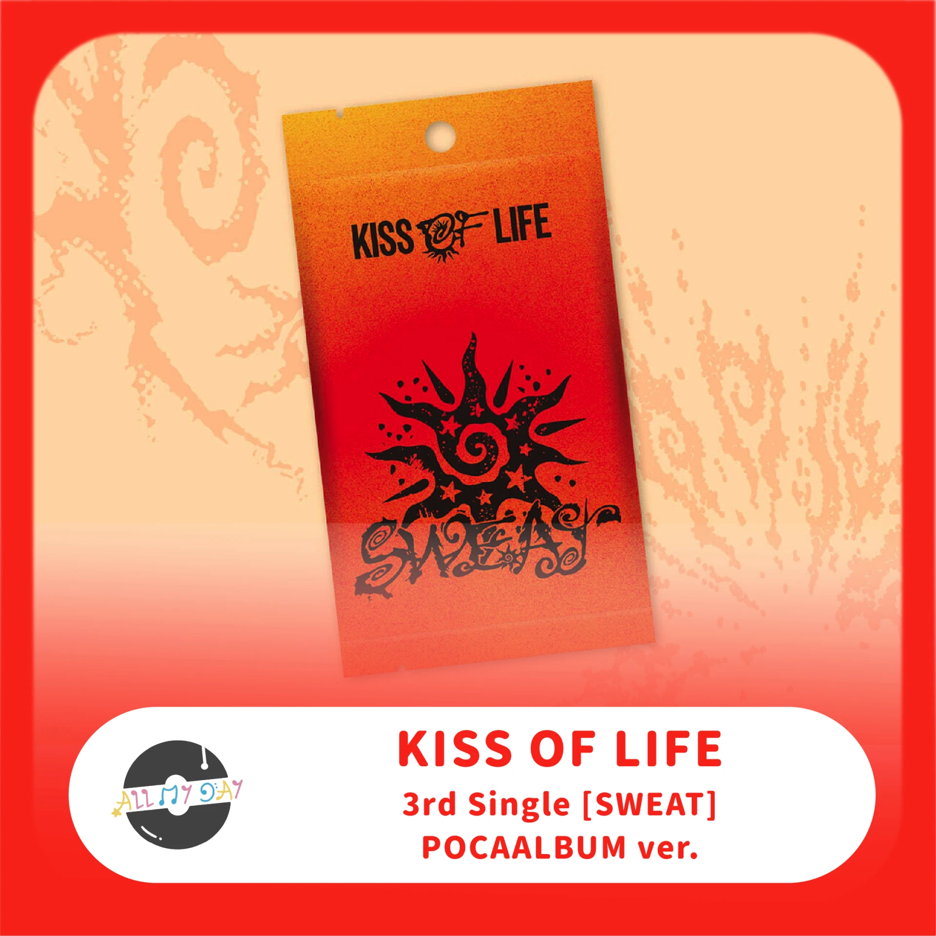 KISS OF LIFE 單曲三輯《SWEAT》(POCAALBUM ver.)