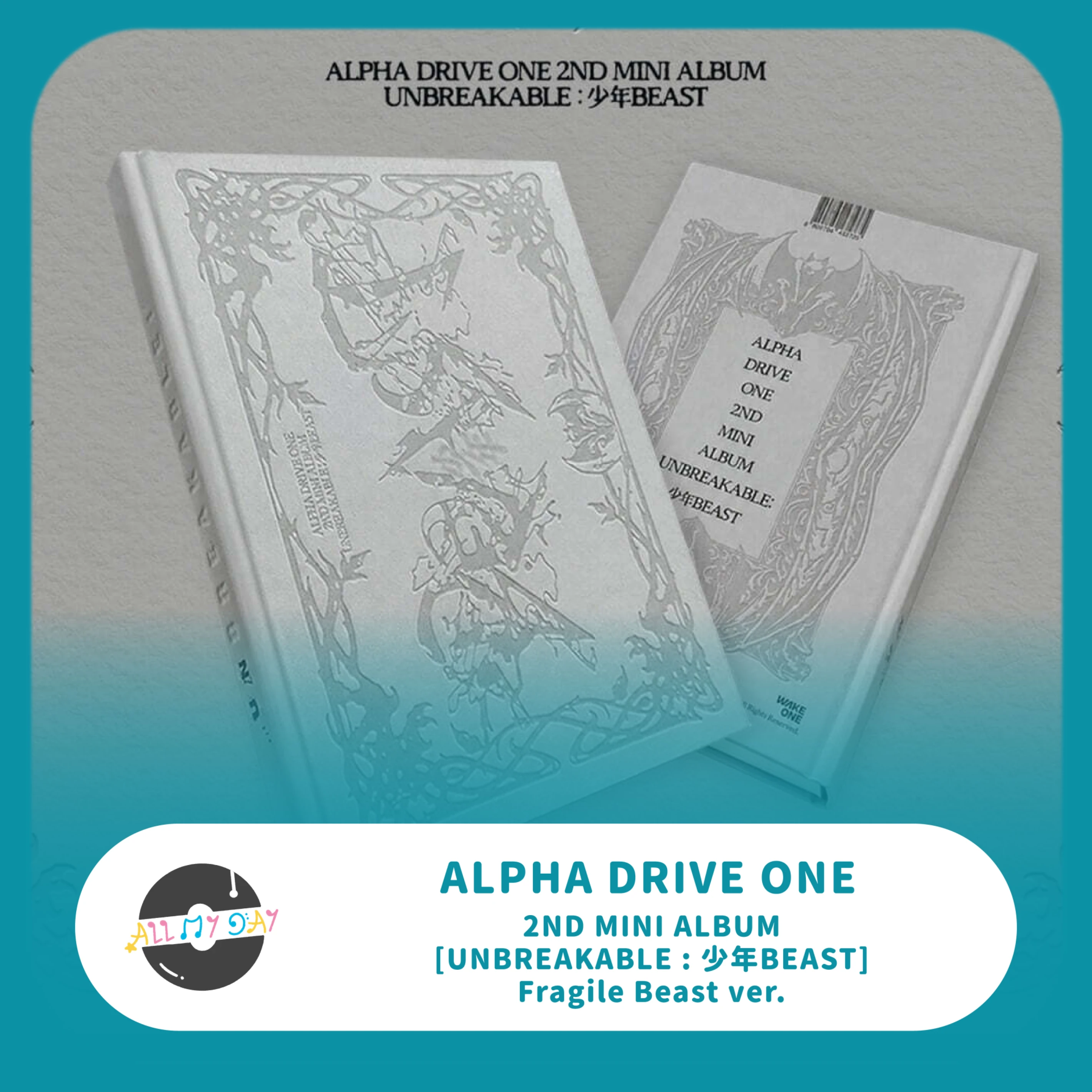 ALPHA DRIVE ONE 迷你二輯《UNBREAKABLE : 少年BEAST》(Fragile Beast ver.)
