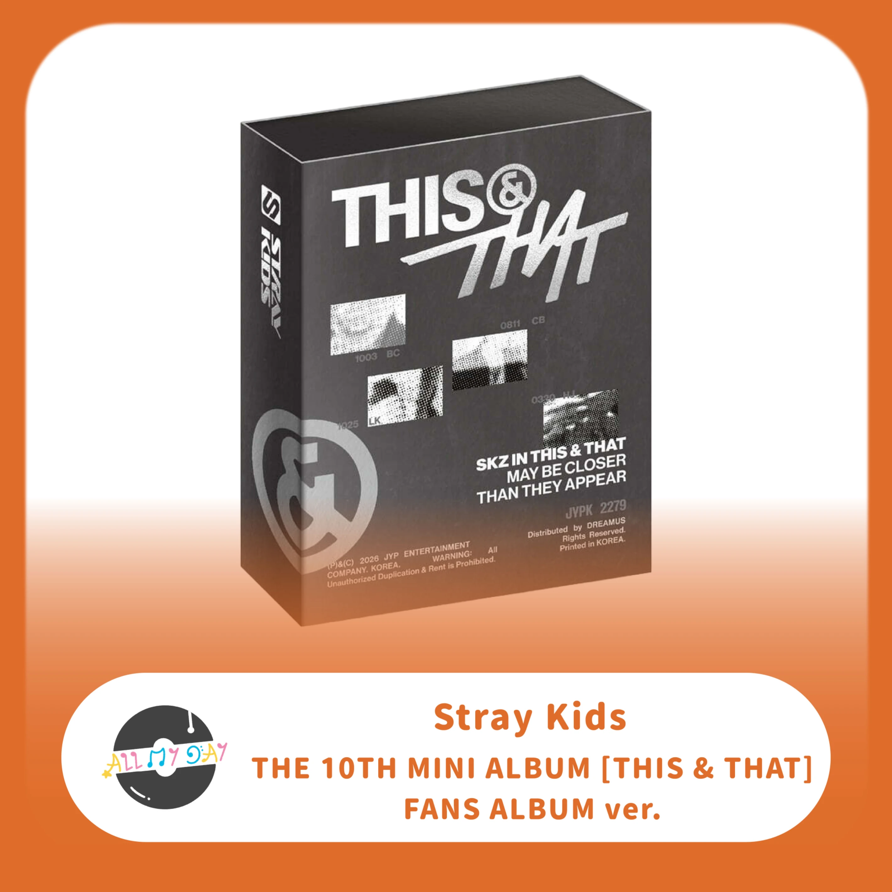 Stray Kids 迷你十輯《THIS & THAT》(FANS ALBUM ver.)