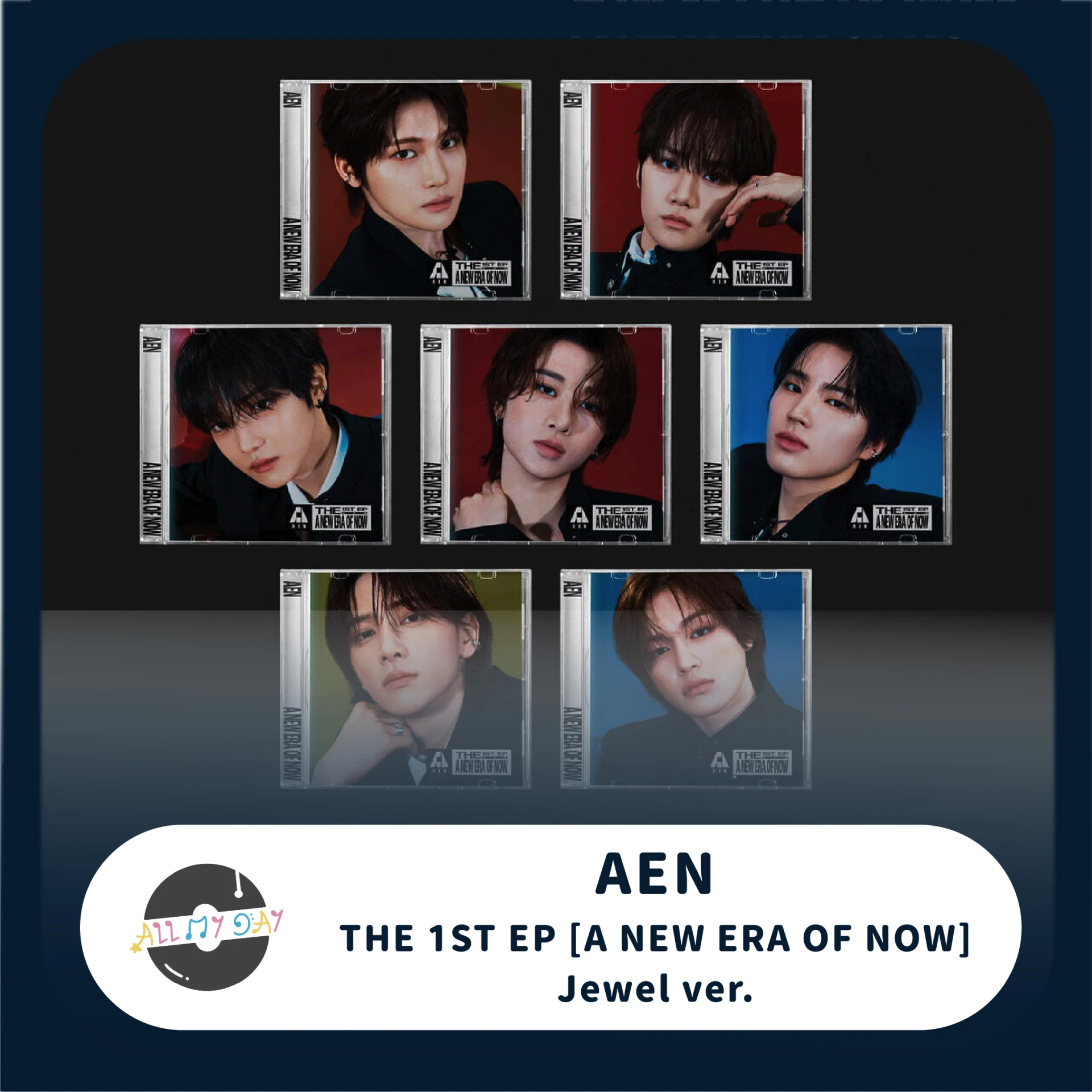 AEN 迷你一輯《A NEW ERA OF NOW》(Jewel ver.)