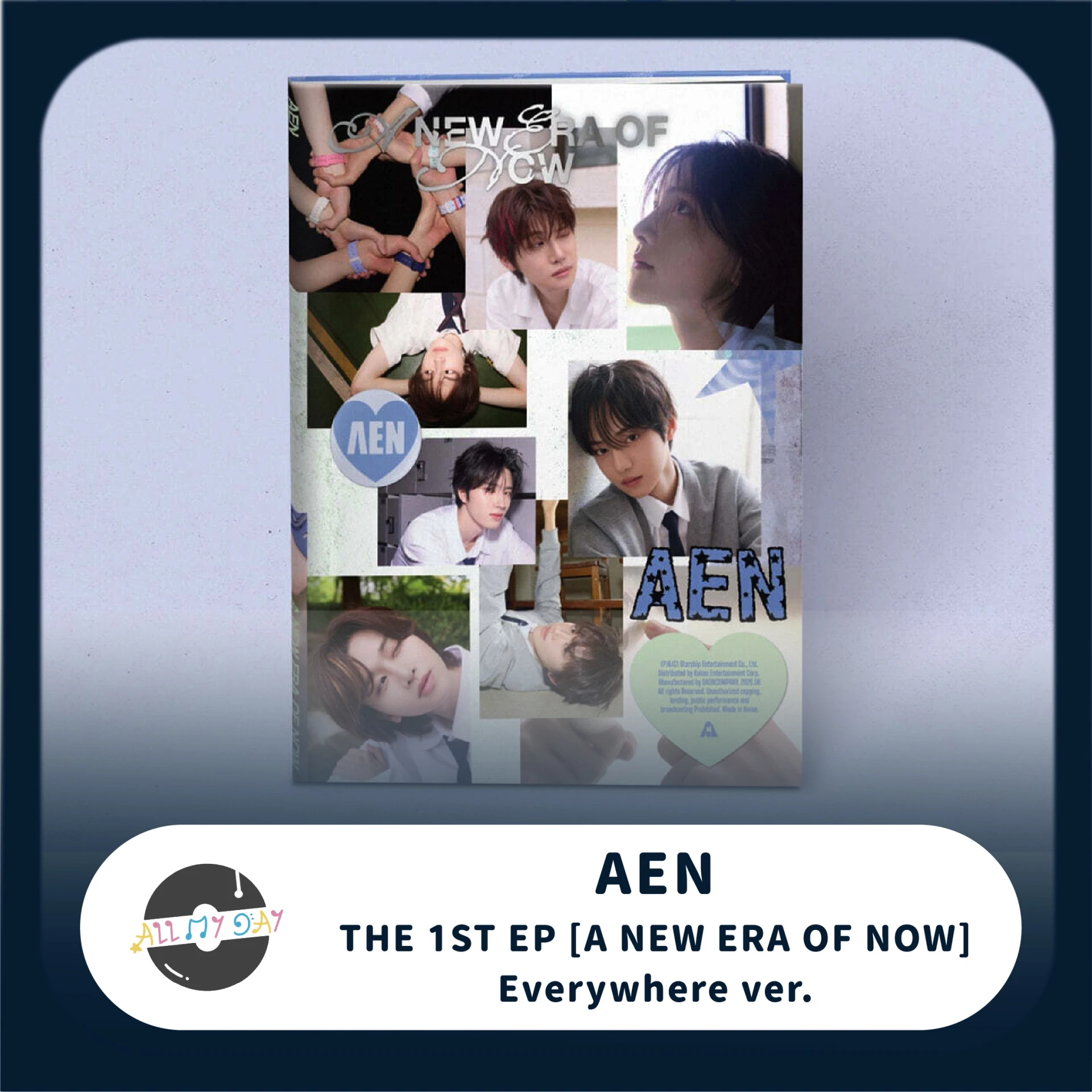 AEN 迷你一輯《A NEW ERA OF NOW》(Everywhere ver.)