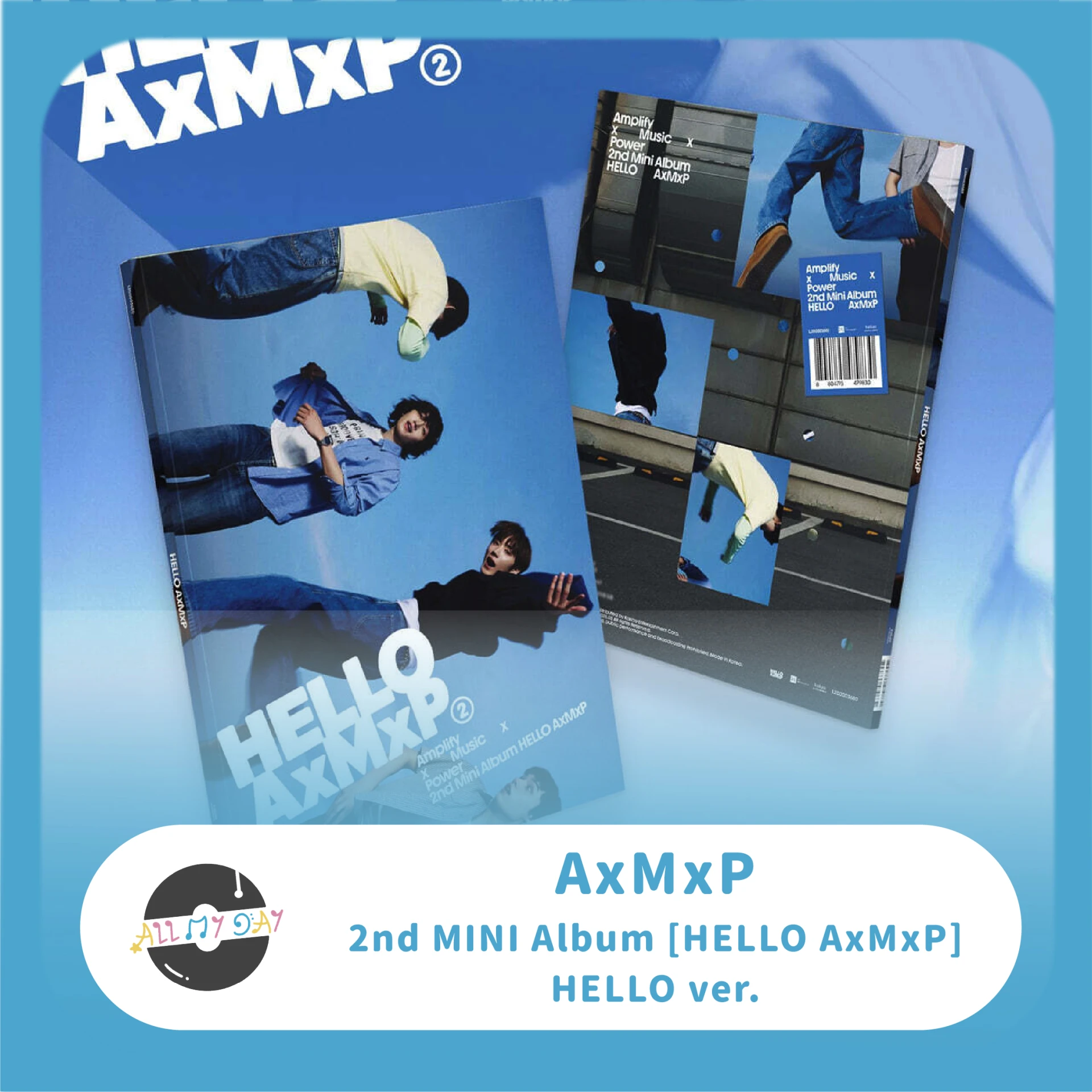 AxMxP 迷你二輯《HELLO AxMxP》(HELLO ver.)