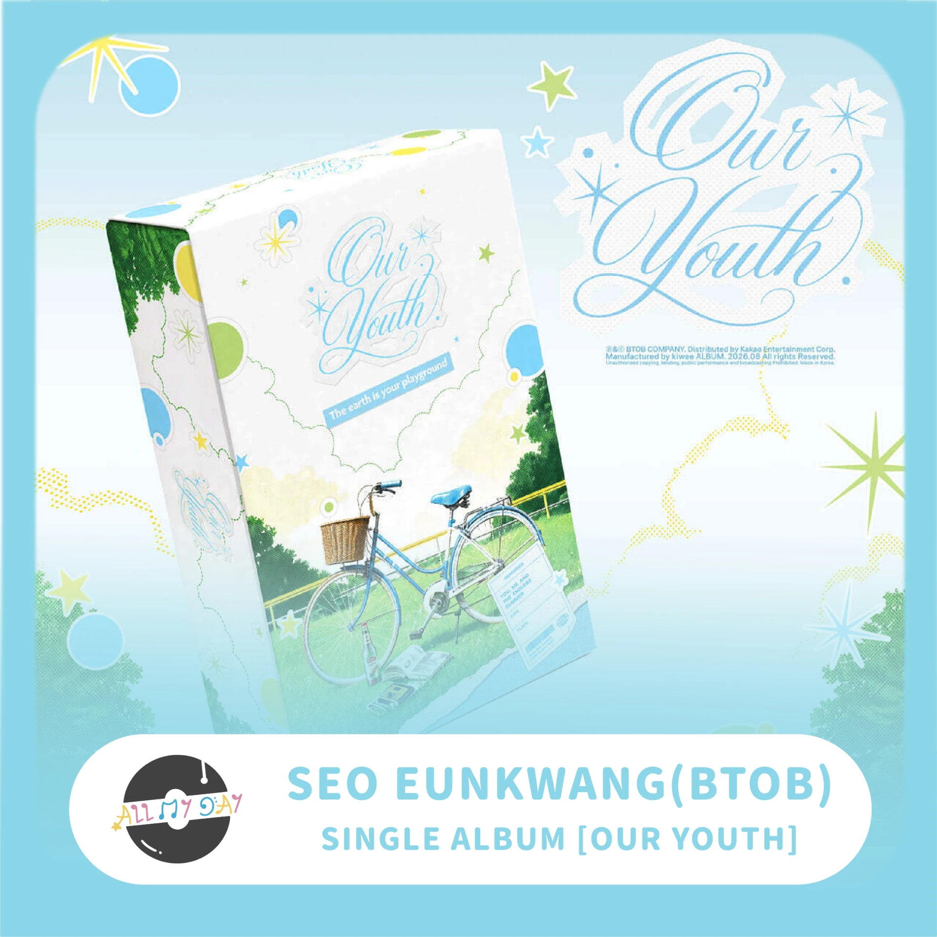 徐恩光 SEO EUNKWANG(BTOB) 單曲一輯《OUR YOUTH》