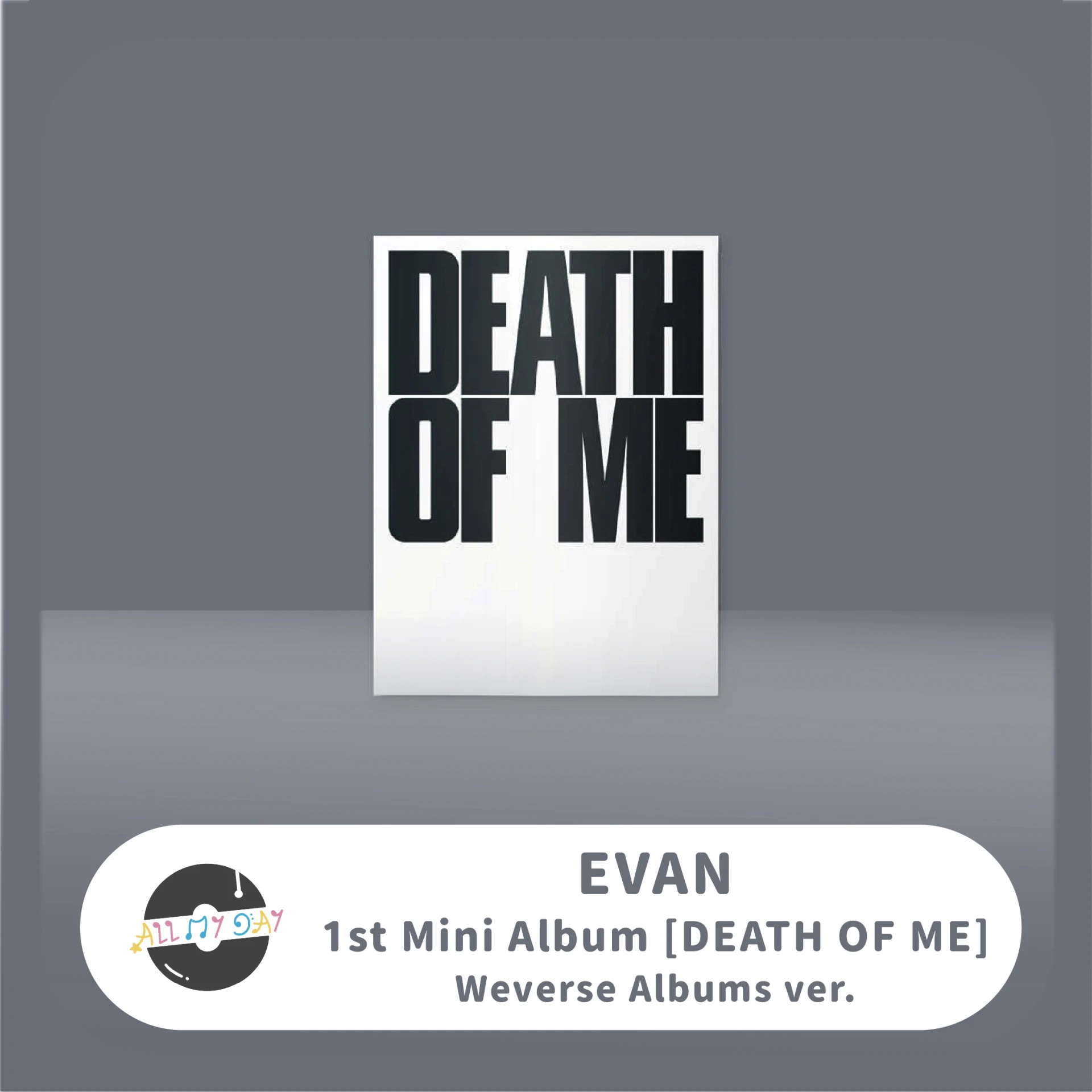 李羲承 EVAN 迷你一輯《DEATH OF ME》(Weverse Albums ver.)